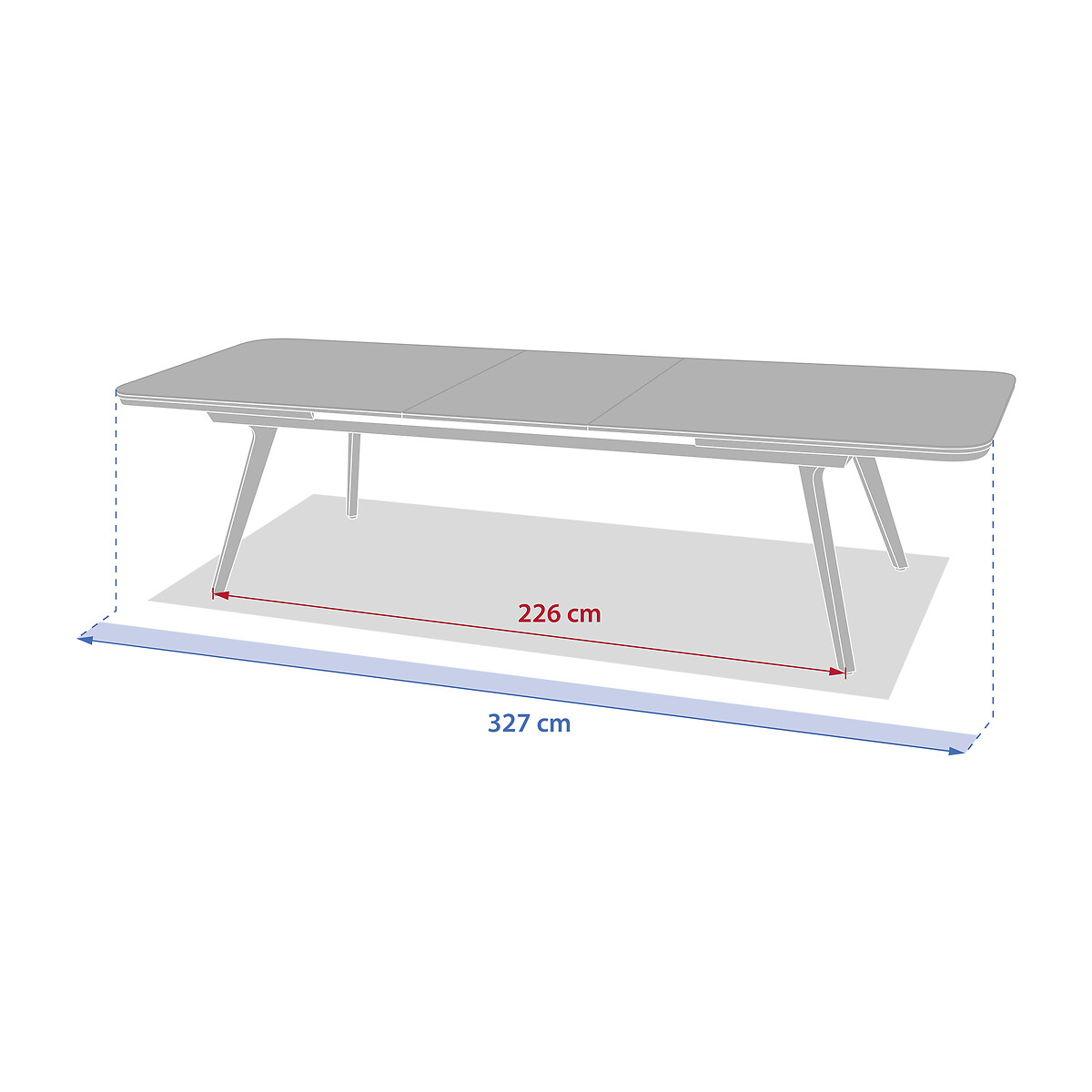 Mesa de exterior extens&iacute;vel PULPY