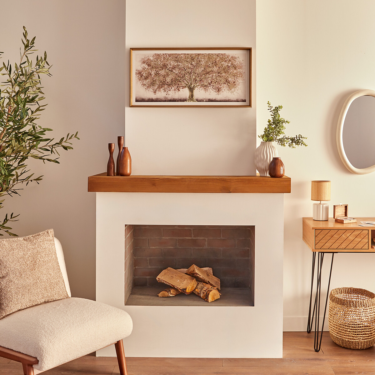 Quadro decorativo &aacute;rvore EKA 78x38cm
