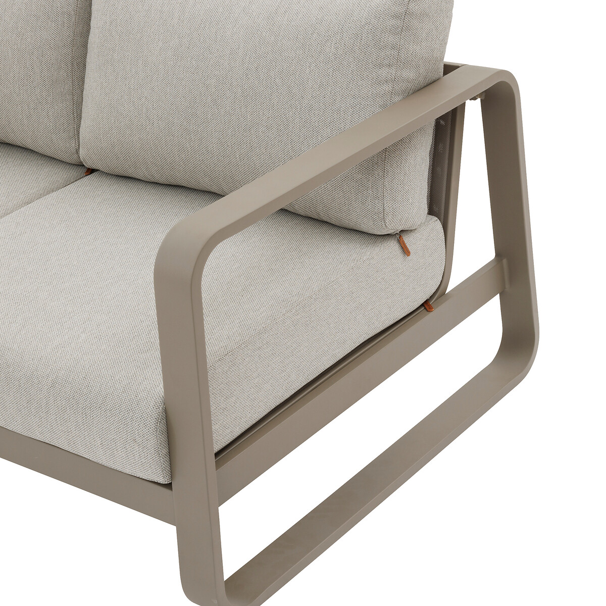 Conjunto de jardim DOMILLY cor caf&eacute; 5 lugares