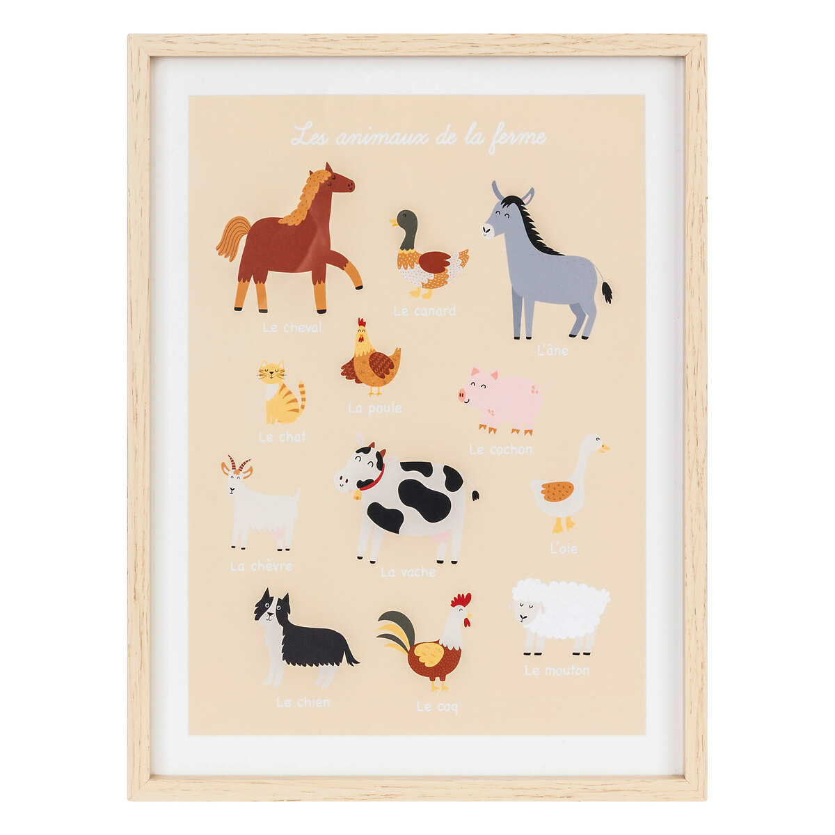 Quadro FERME bege