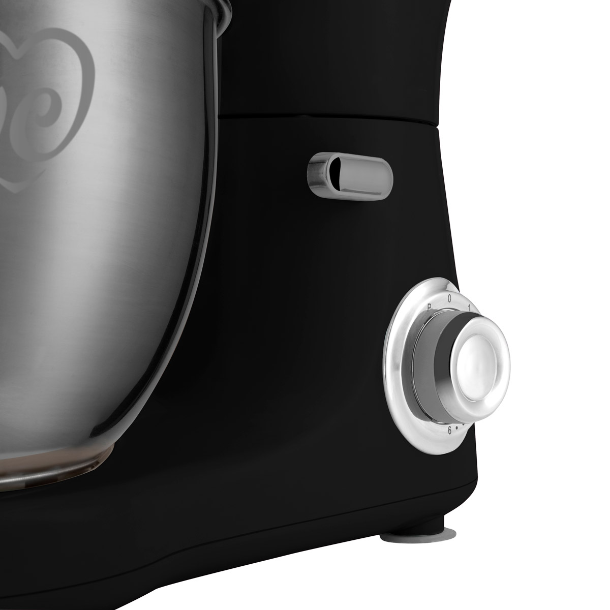 Batedeira com taça VINTAGE CUISINE preta