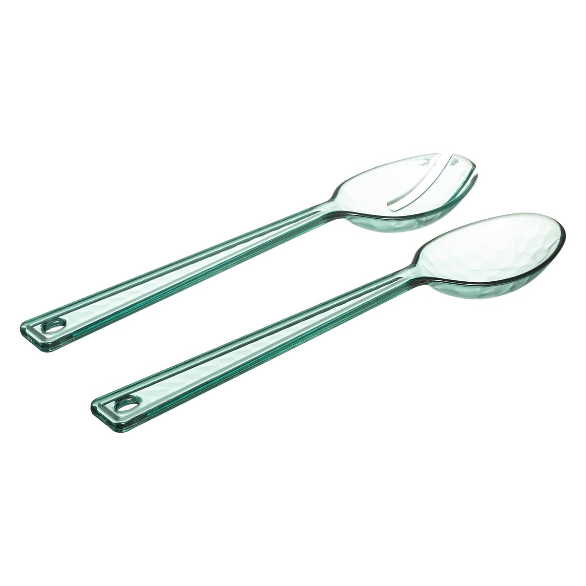 Conjunto de 2 talheres GREEN HARMO verde para salada