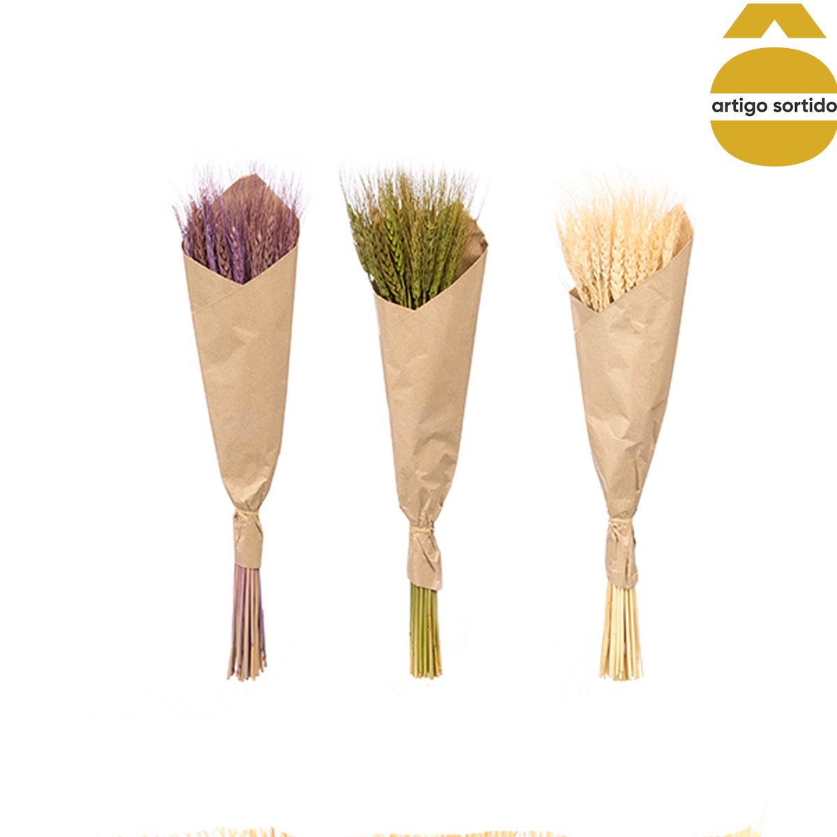 Bouquet de trigo seco 50cm
