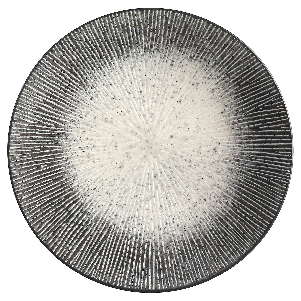 Prato de sobremesa ATELIER cinza 21cm,  Prato de sobremesa ATELIER cinza 21cm