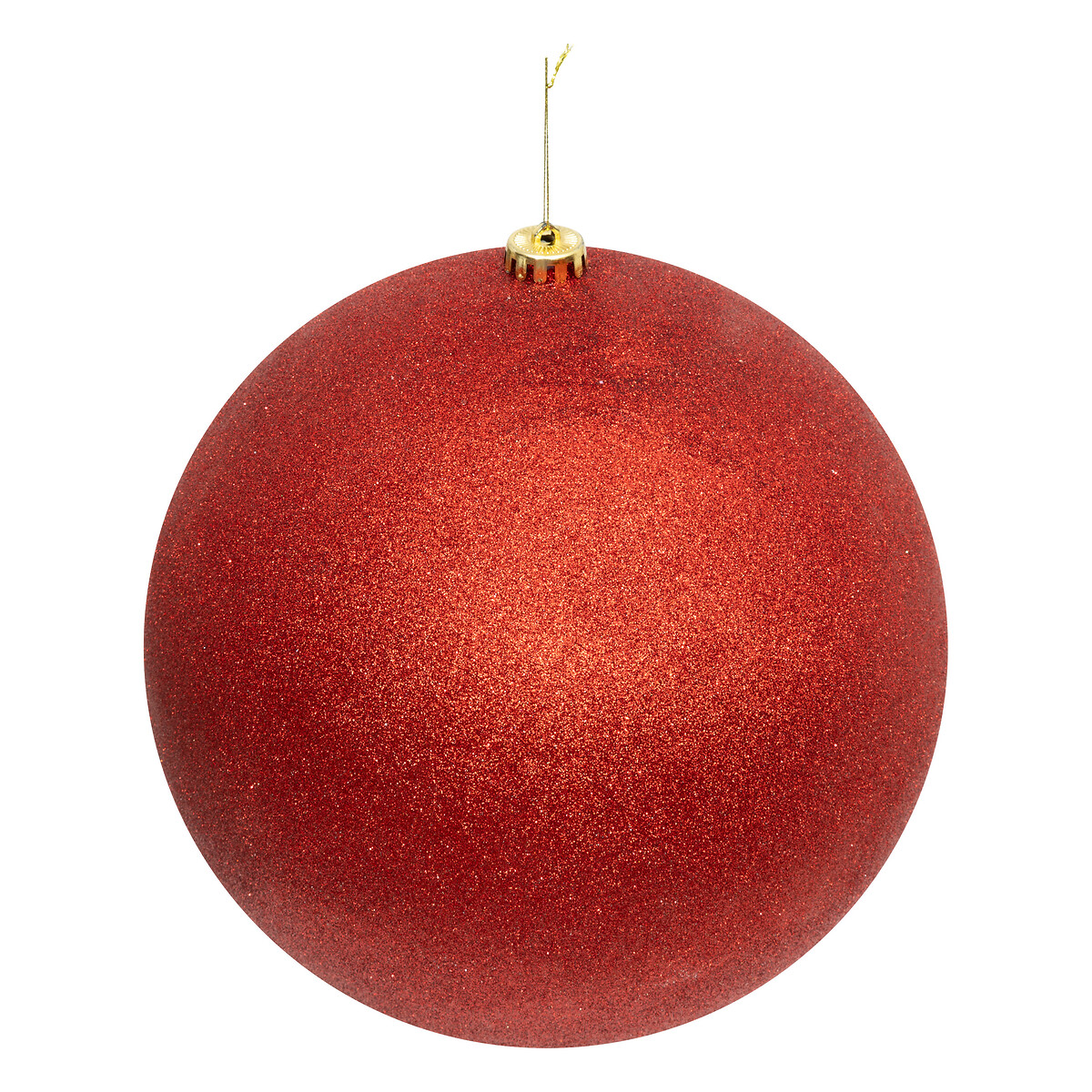 Bola de natal maxi vermelho 25cm