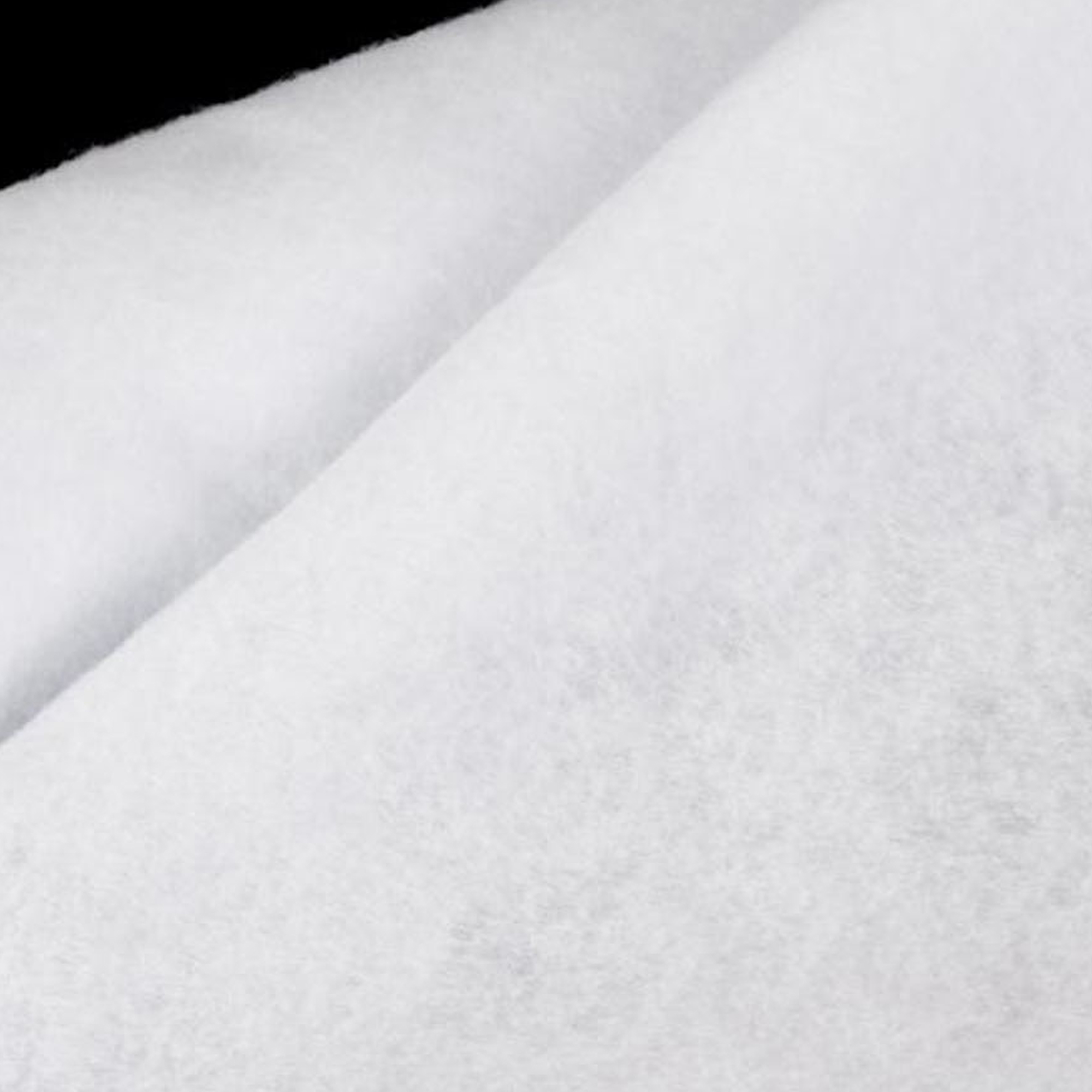 Rolo tapete neve para decoração