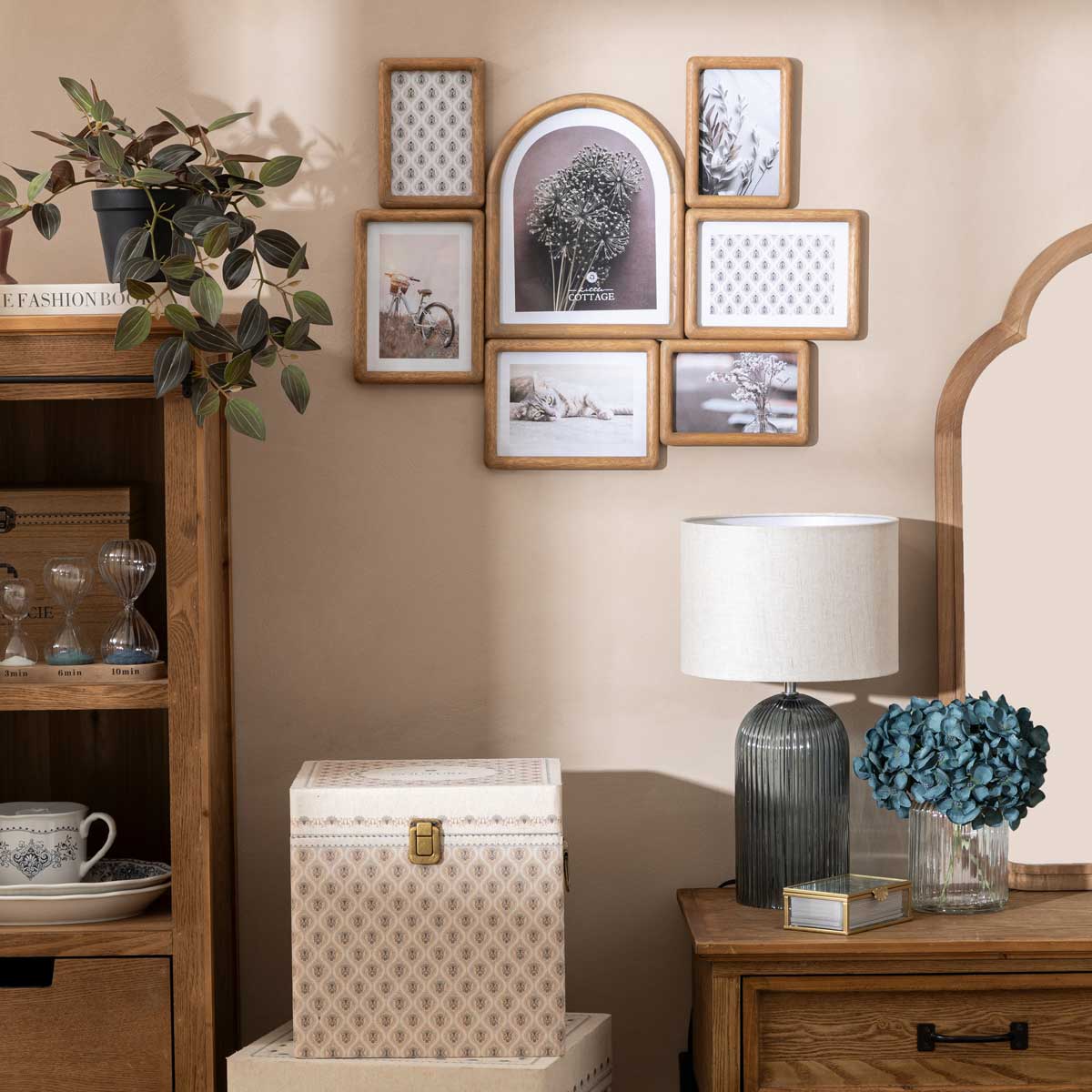 Multimoldura FELISA castanha em mdf