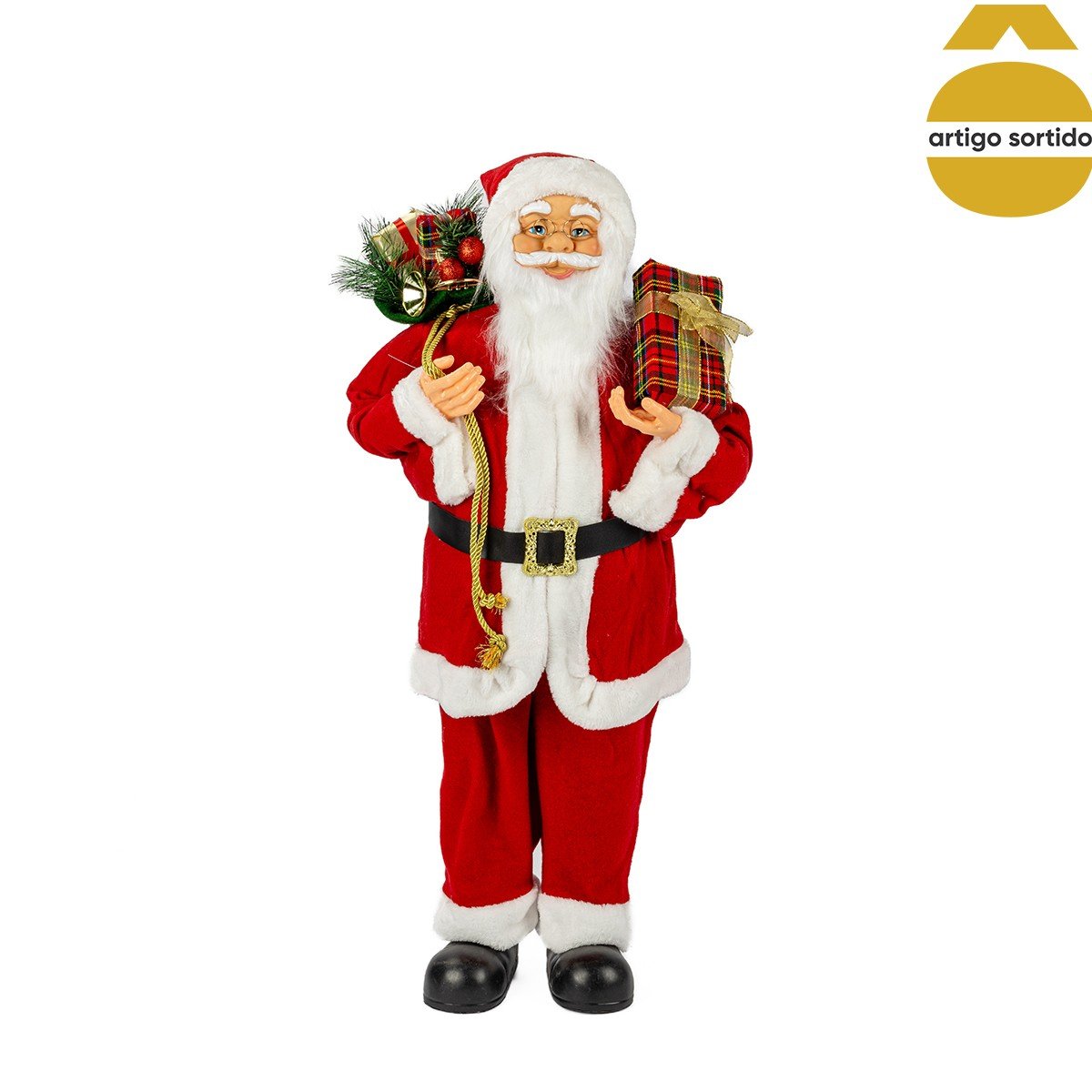 Pai natal clássico 90cm