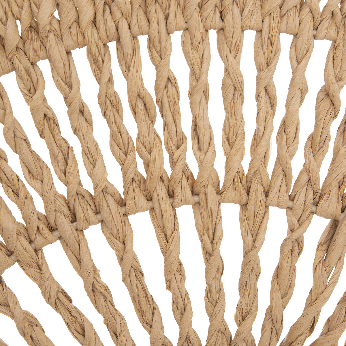 Prato decorativo em corda bege SEA VIEW 76cm