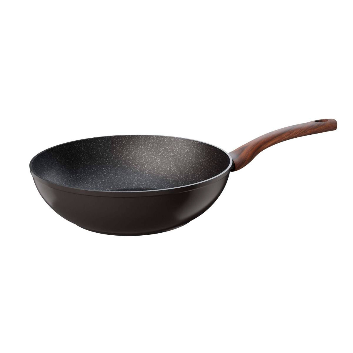 Wok OSLO com cabo em madeira 28cm