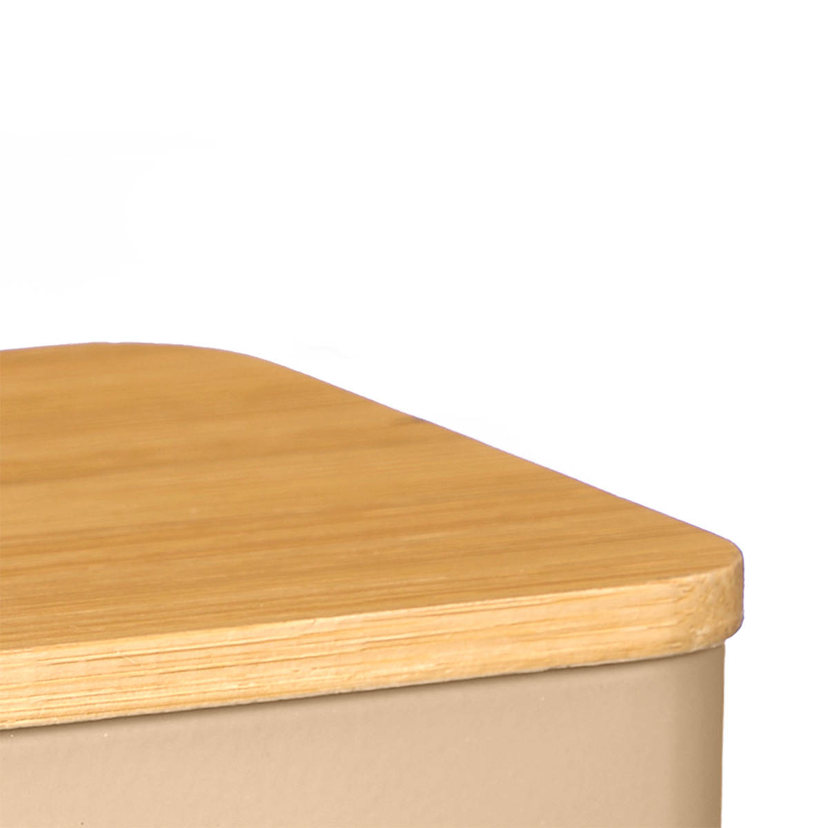 Lata bege para caf&eacute;