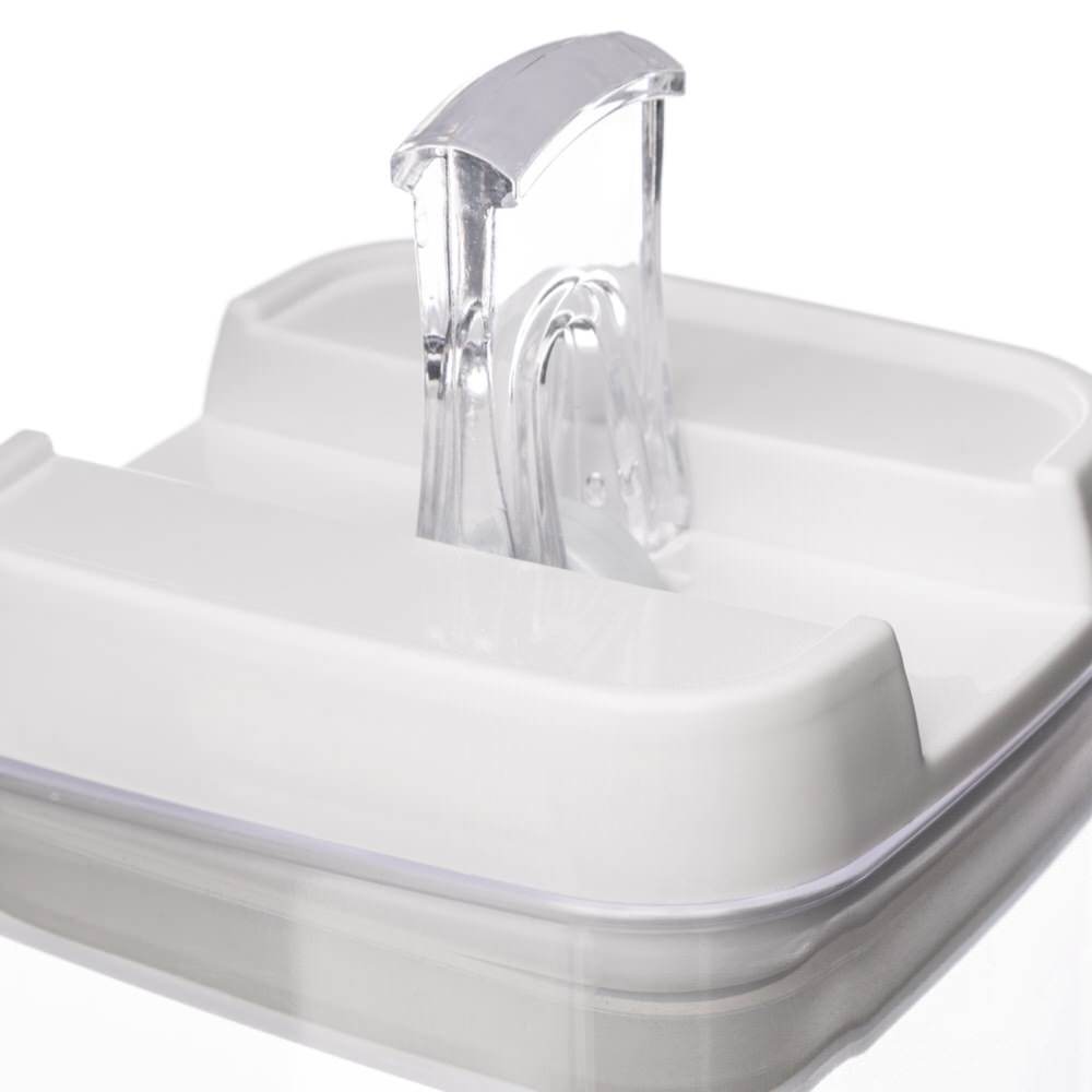 Frasco hermético quadrado 1,7l,  Frasco hermético quadrado 1,7l