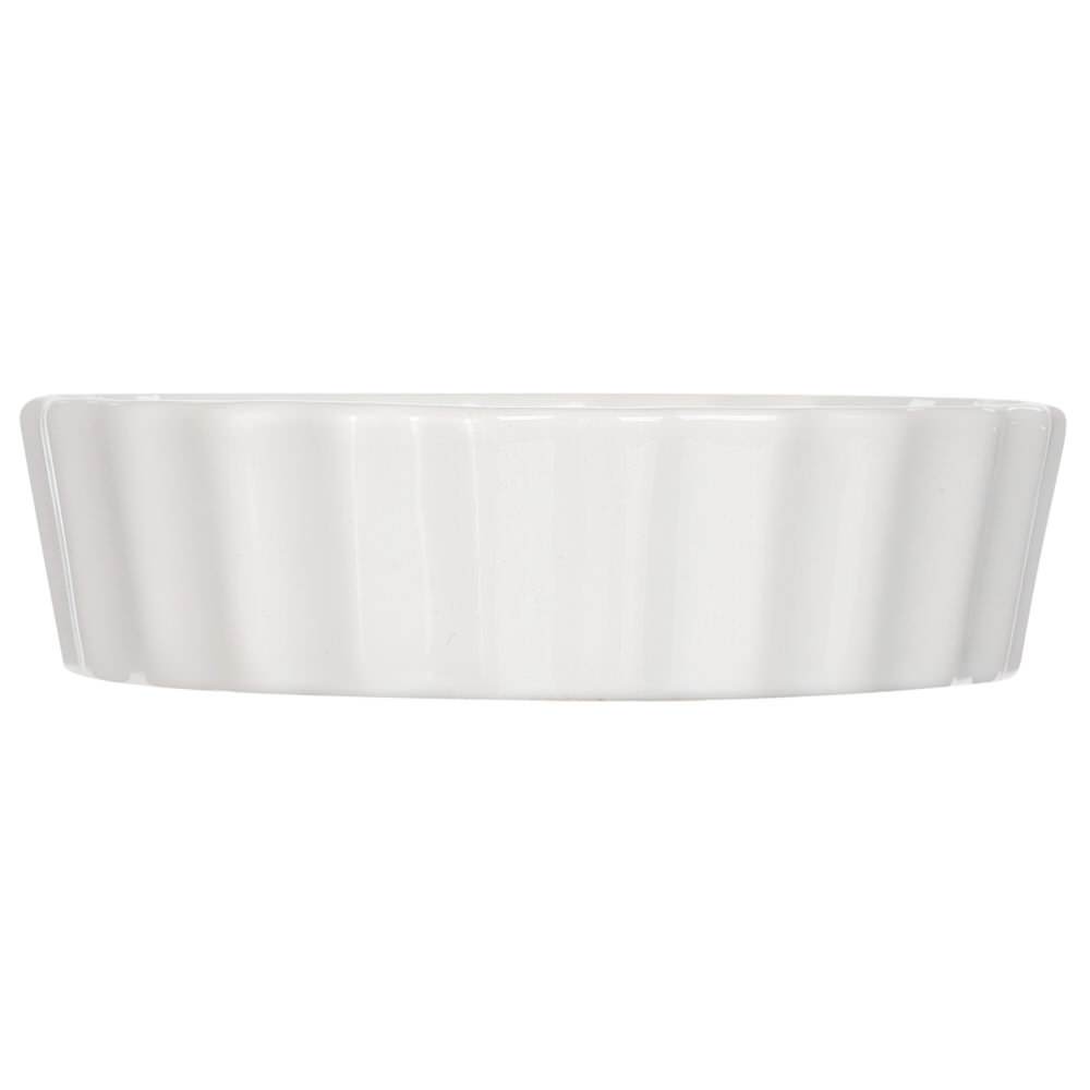 Forma p/ tartelette branca em cerâmica