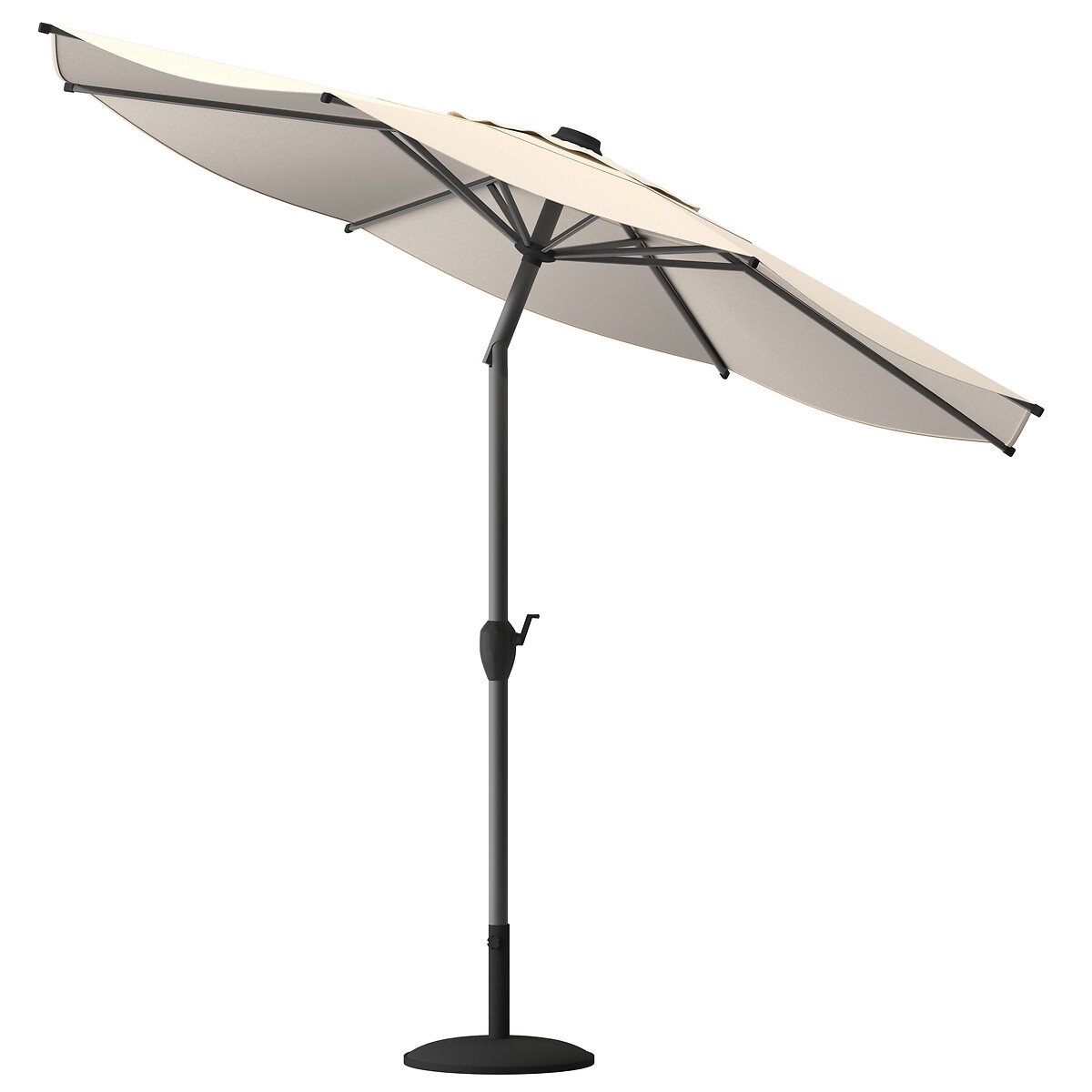 Base para guarda-sol preto