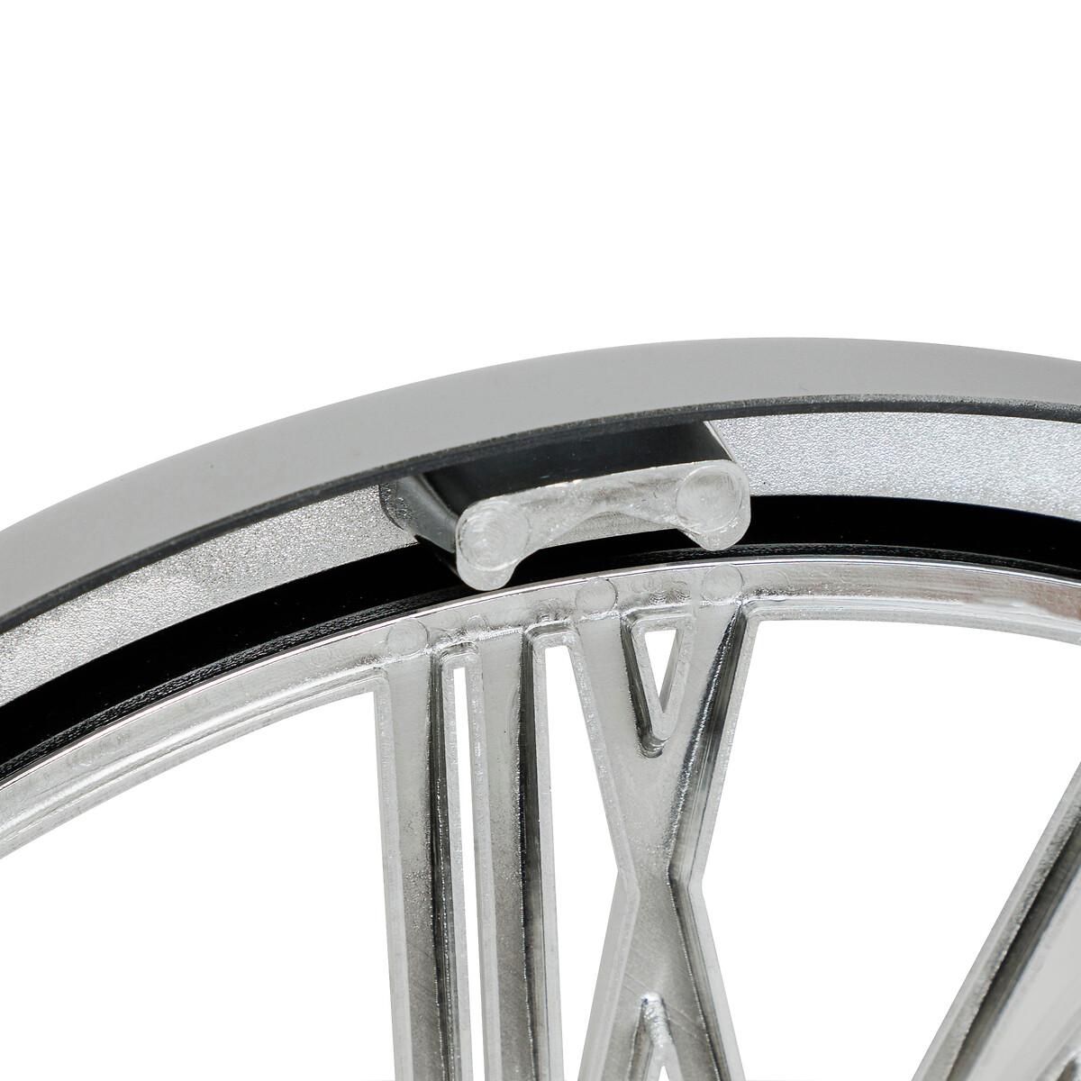 Rel&oacute;gio de parede RICKY prateado