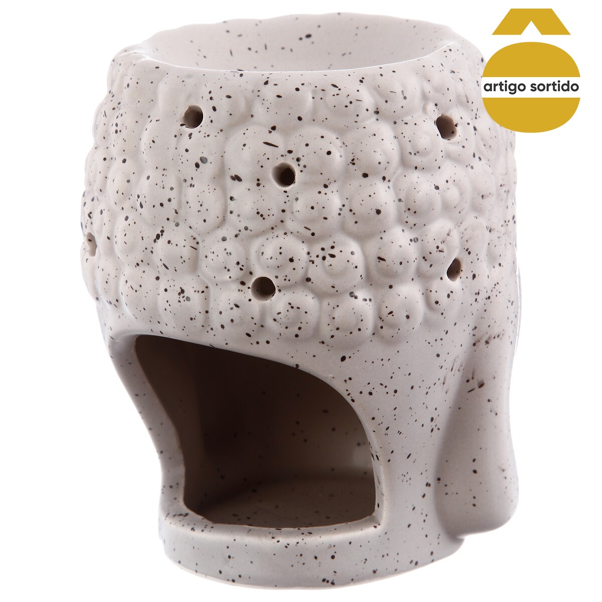 Queimador buda velas em cer&acirc;mica 11cm