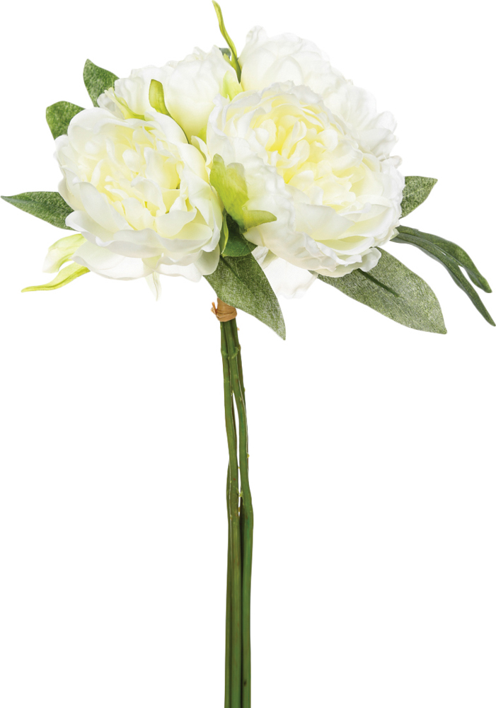 Bouquet com 4 pe&oacute;nias brancas