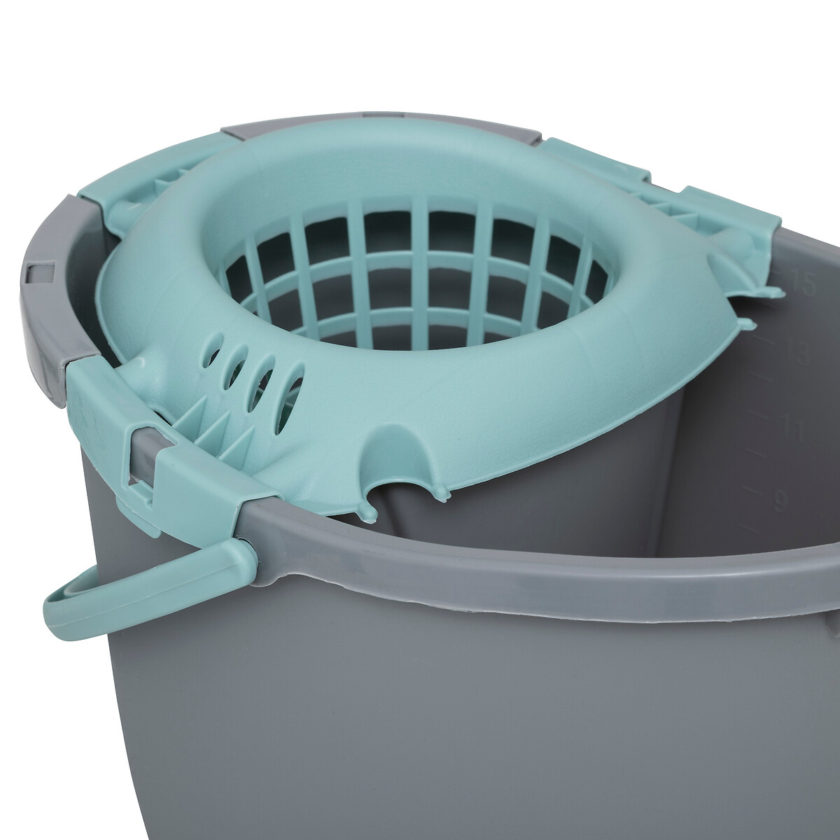 Balde com espremedor e mopa 15l