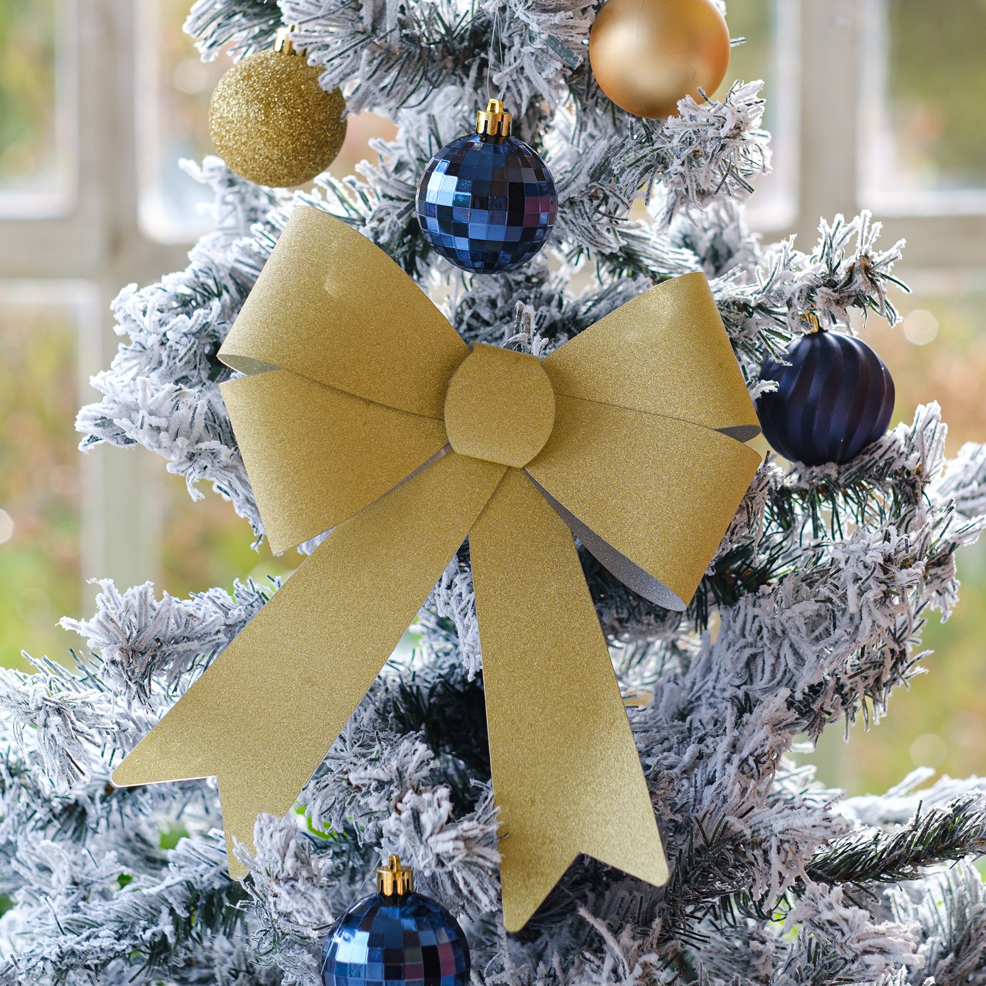 Laço decorativo dourado