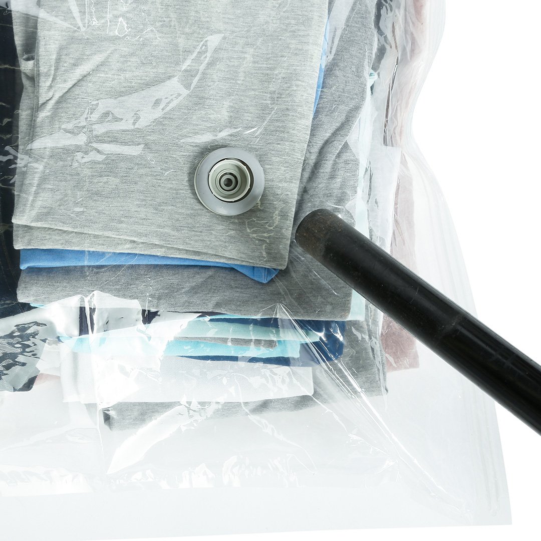 Conjunto de 10 sacos para arrumação em vácuo