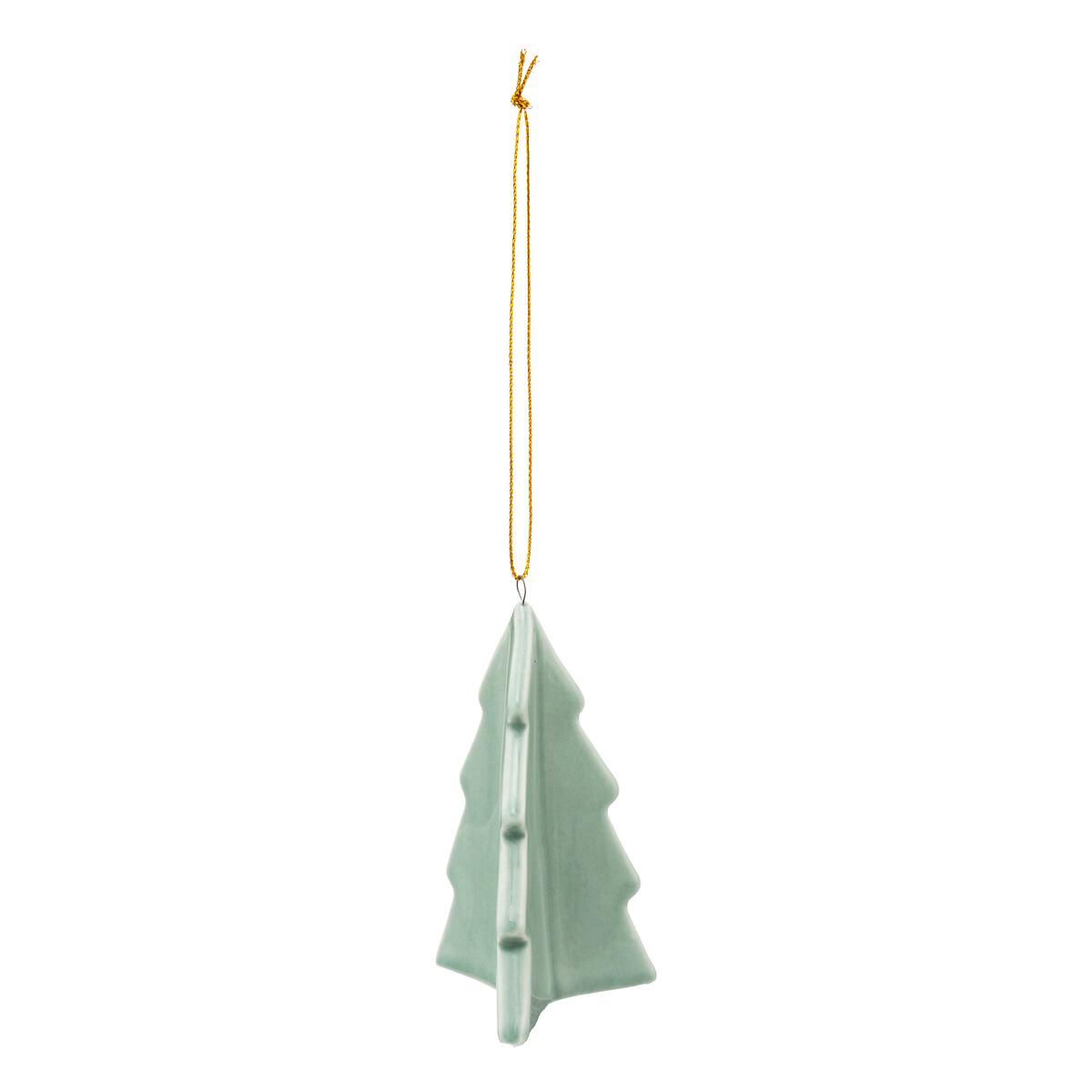&Aacute;rvore verde menta em cer&acirc;mica 9cm