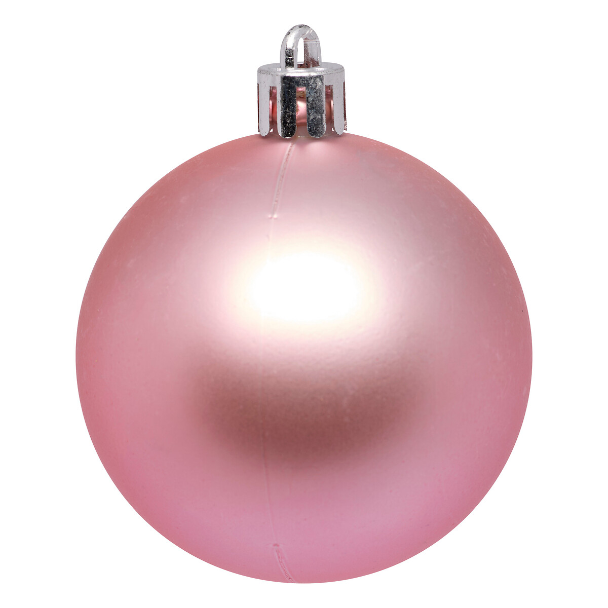 Conjunto 25 bolas de natal rosa 6cm