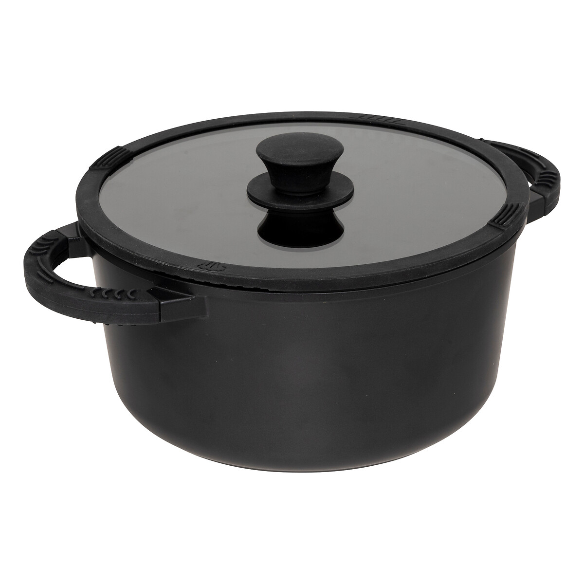 Trem de cozinha 3 pe&ccedil;as preto 24cm