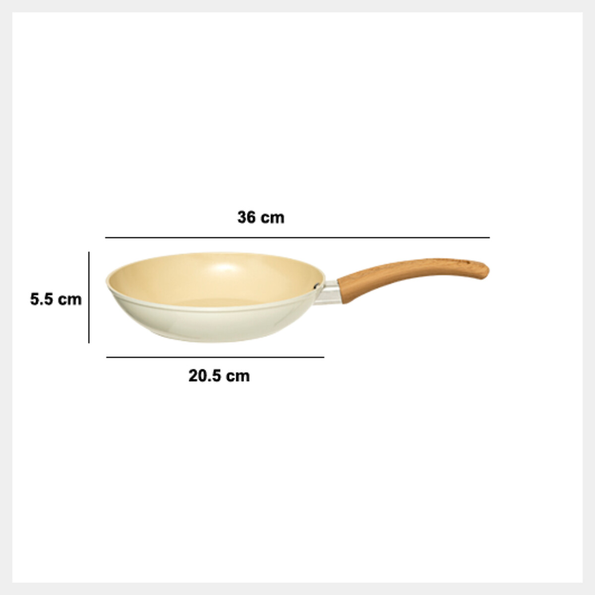 Frigideira HARMONY em alum&iacute;nio forjado 20cm