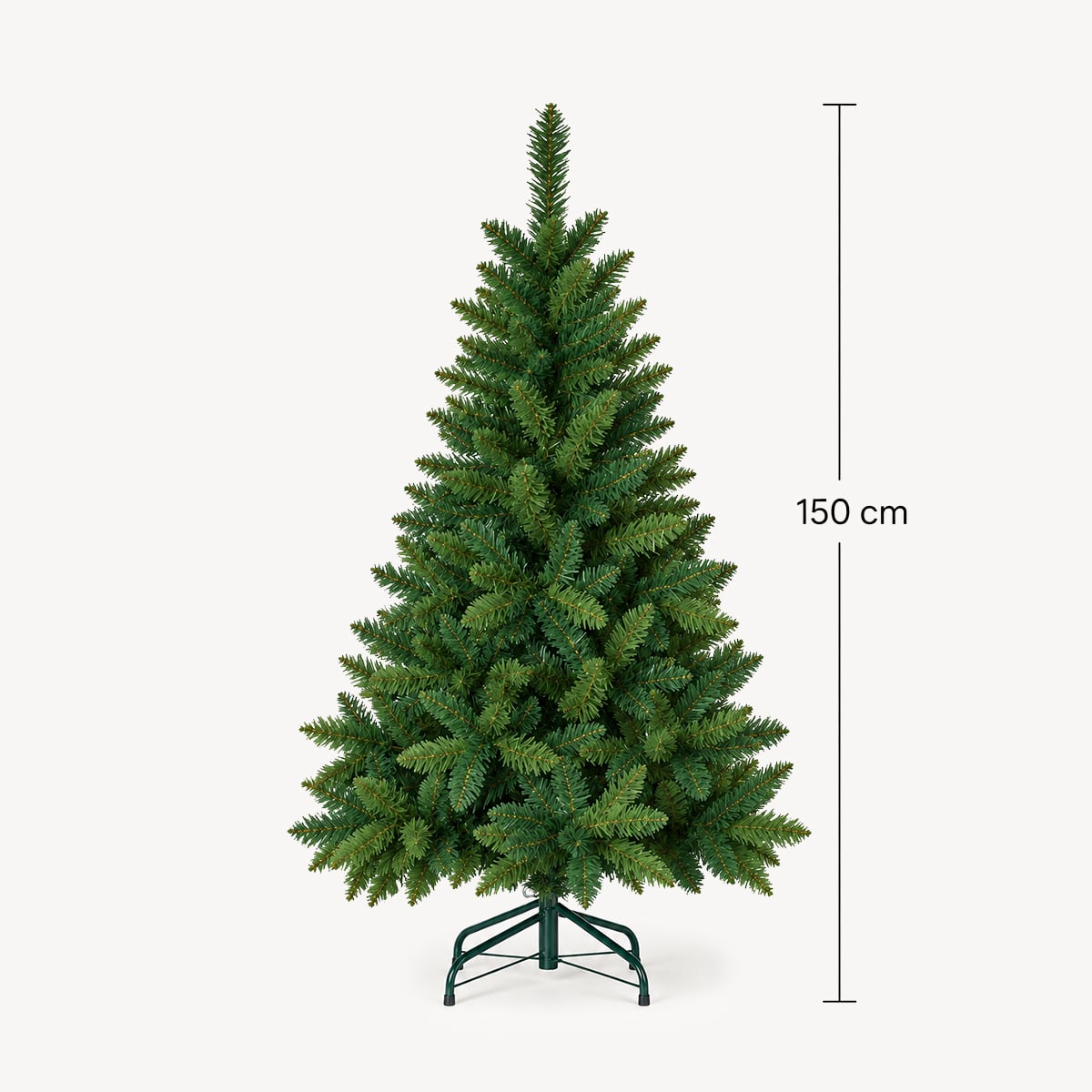 &Aacute;rvore de natal BLOOMING verde 150cm