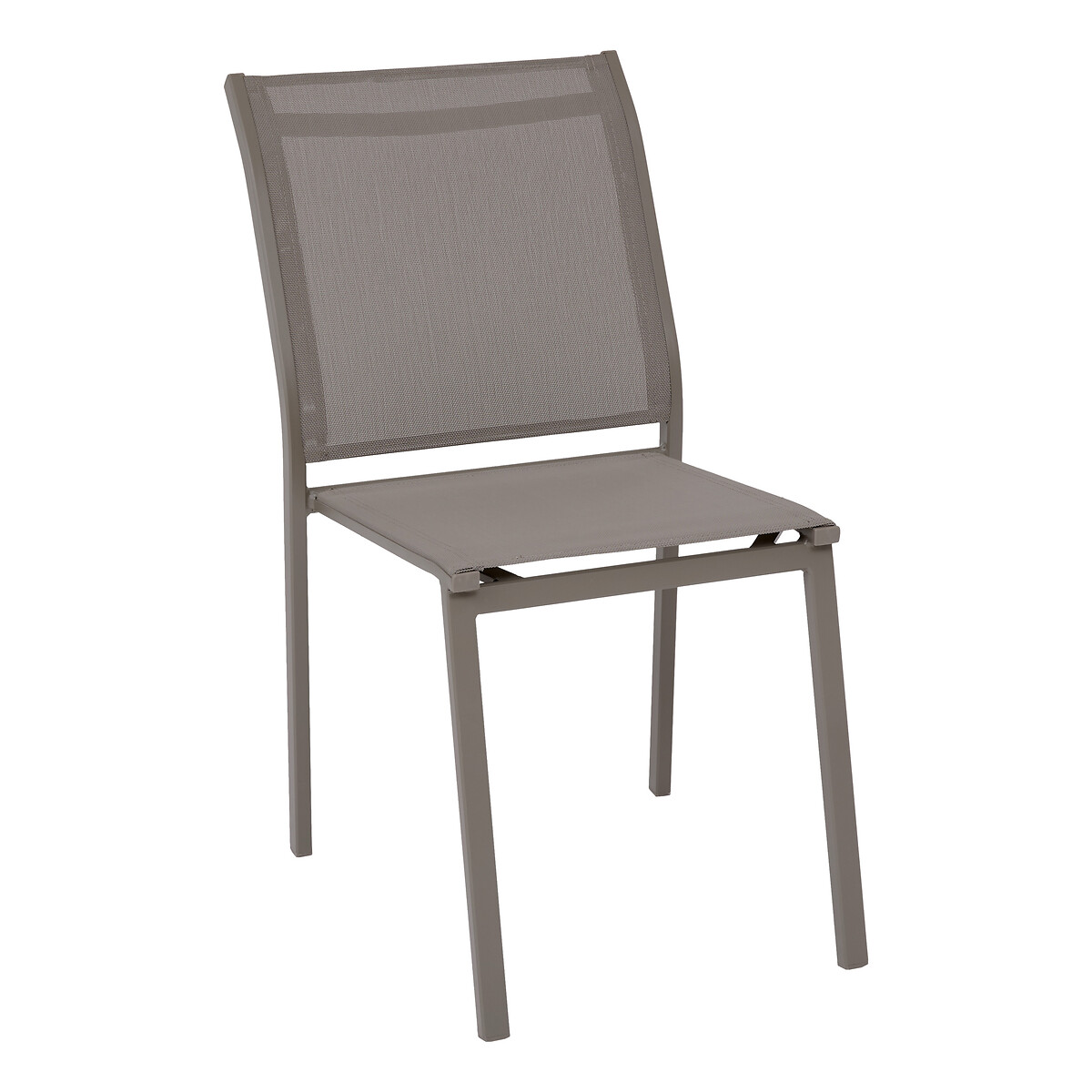 Cadeira empilh&aacute;vel ESSENTIA noisette/caf&eacute;