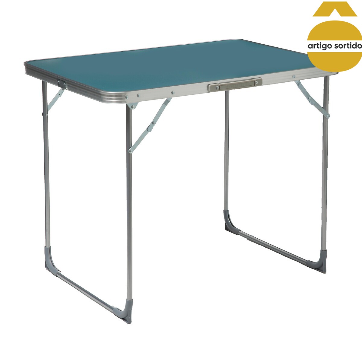 Mesa dobr&aacute;vel em a&ccedil;o