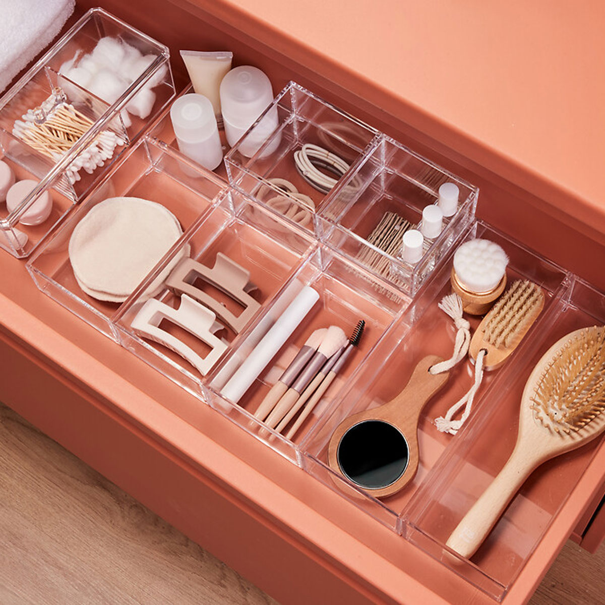 Caixa arruma&ccedil;&atilde;o wc em acr&iacute;lico