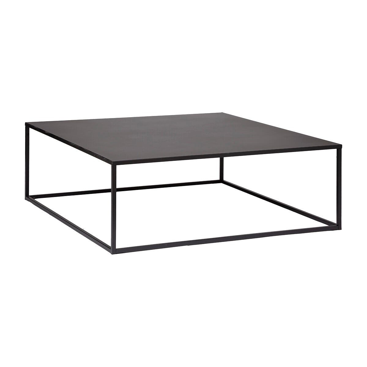 Mesa de centro em metal preto GOTA