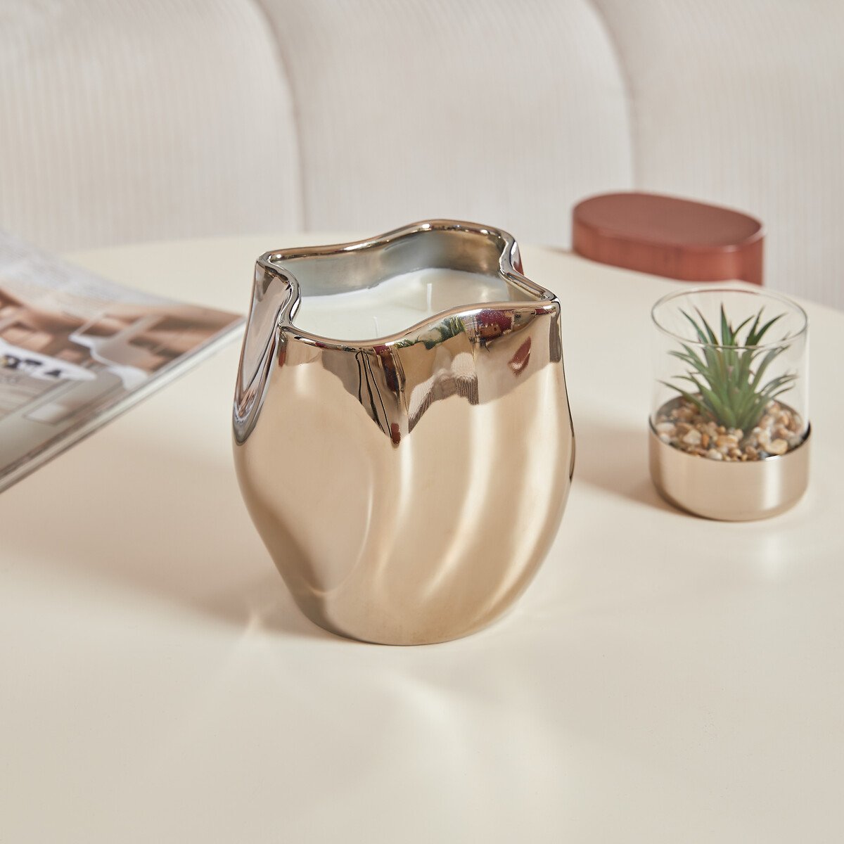 Vela perfumada SKY prateada 985gr