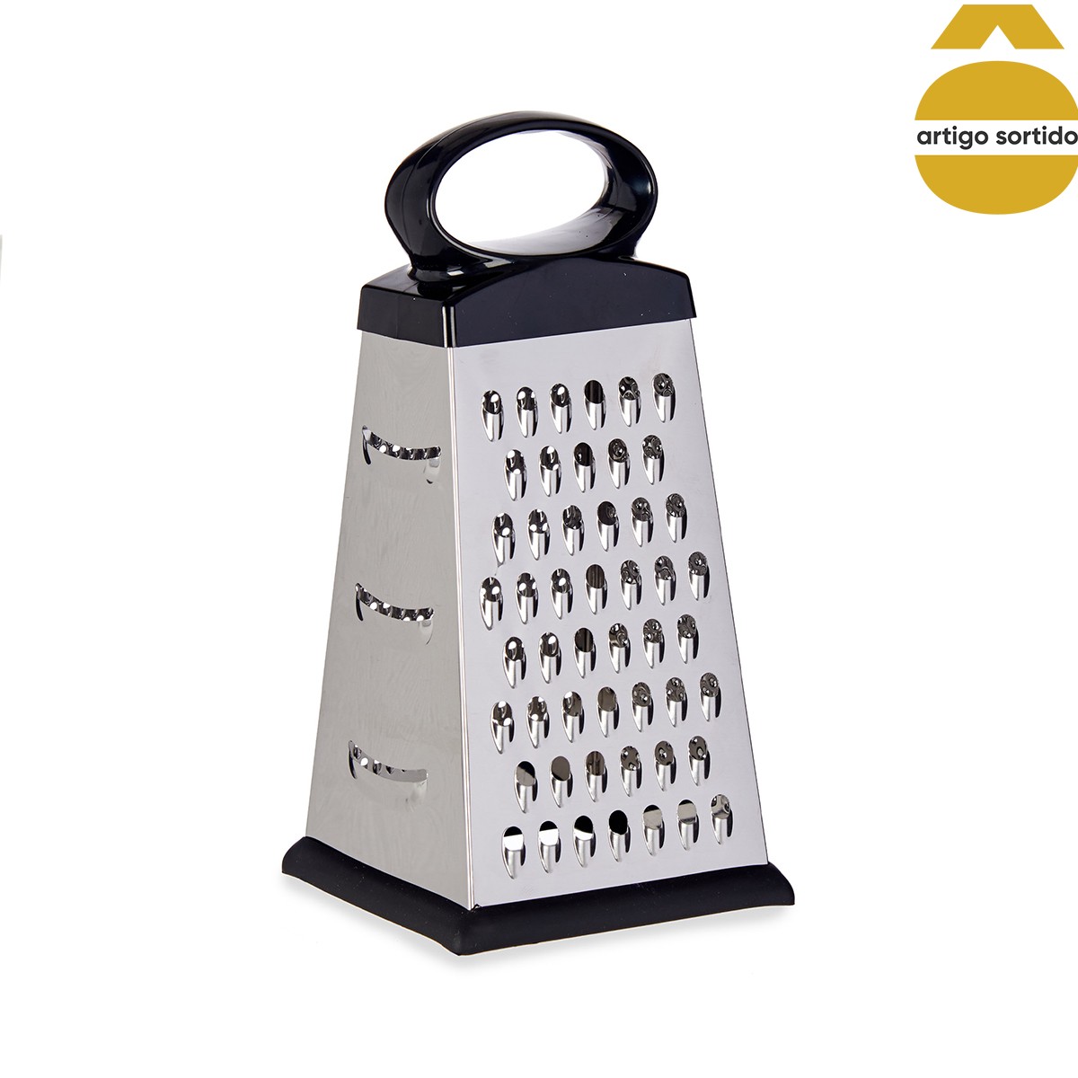 Raspador em pir&acirc;mide de metal