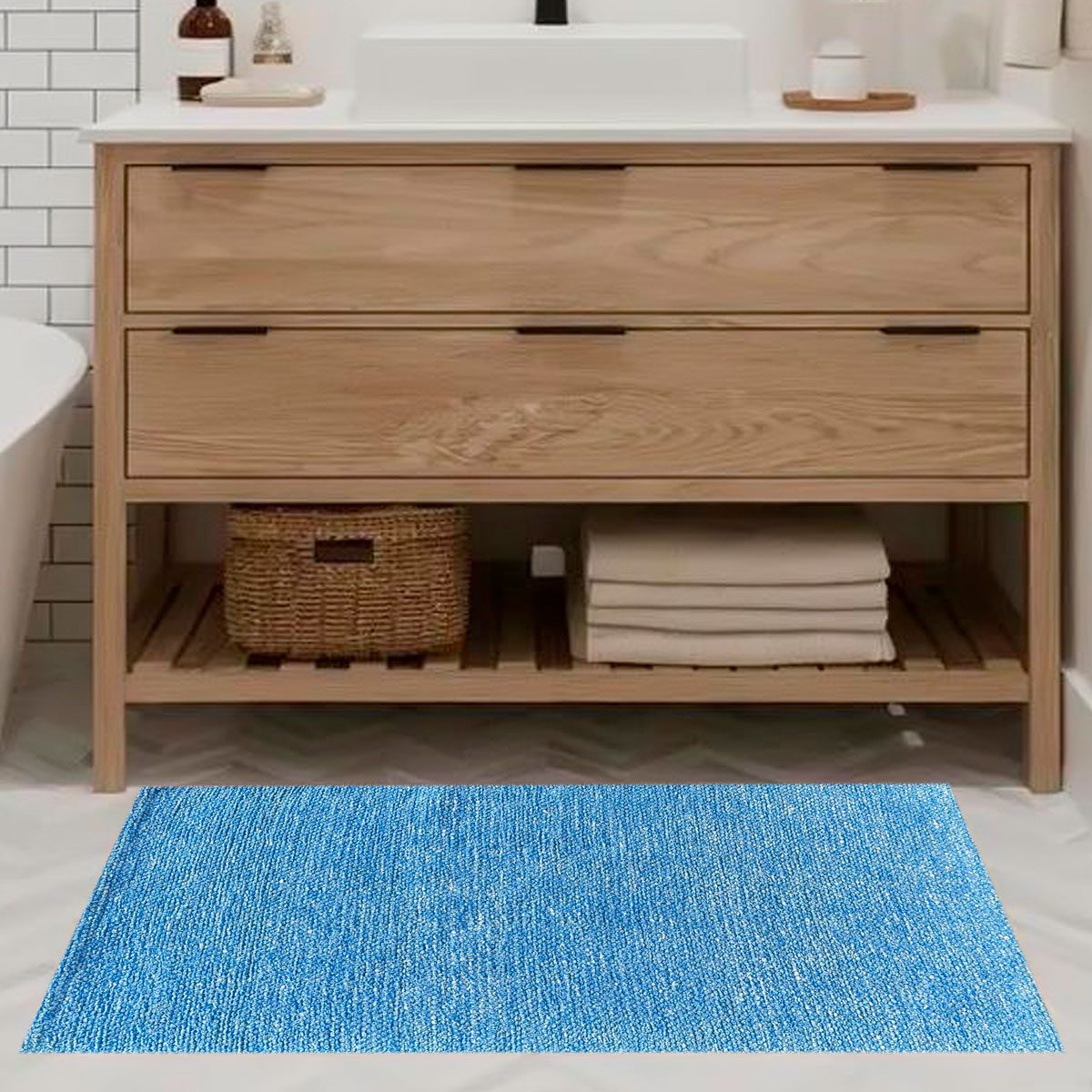 Tapete MAVEN azul 80x150cm