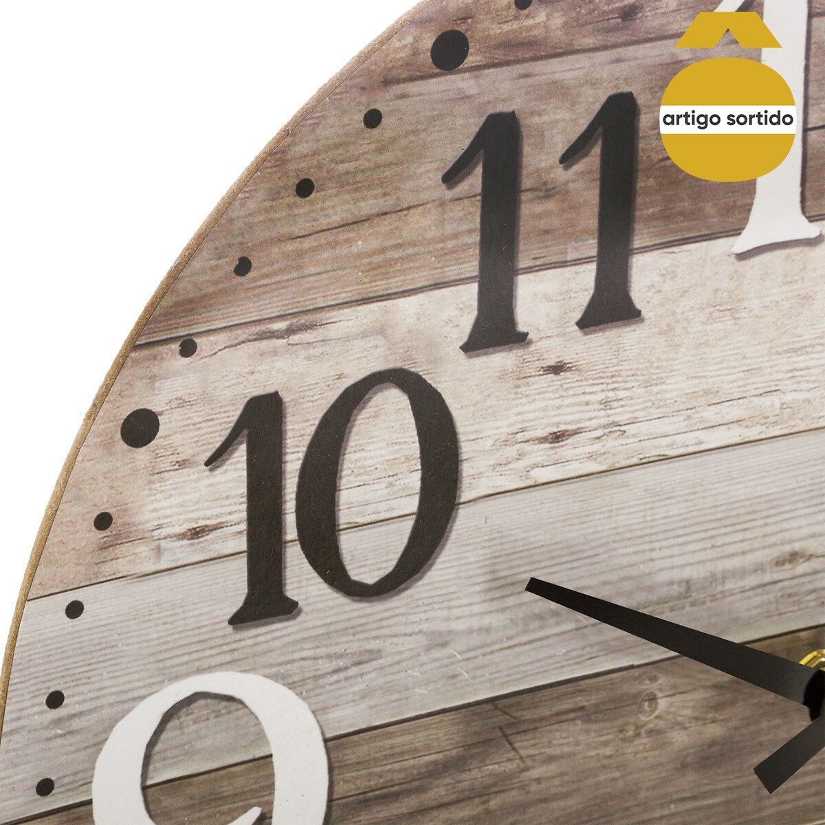 Rel&oacute;gio decorativo de parede 38cm