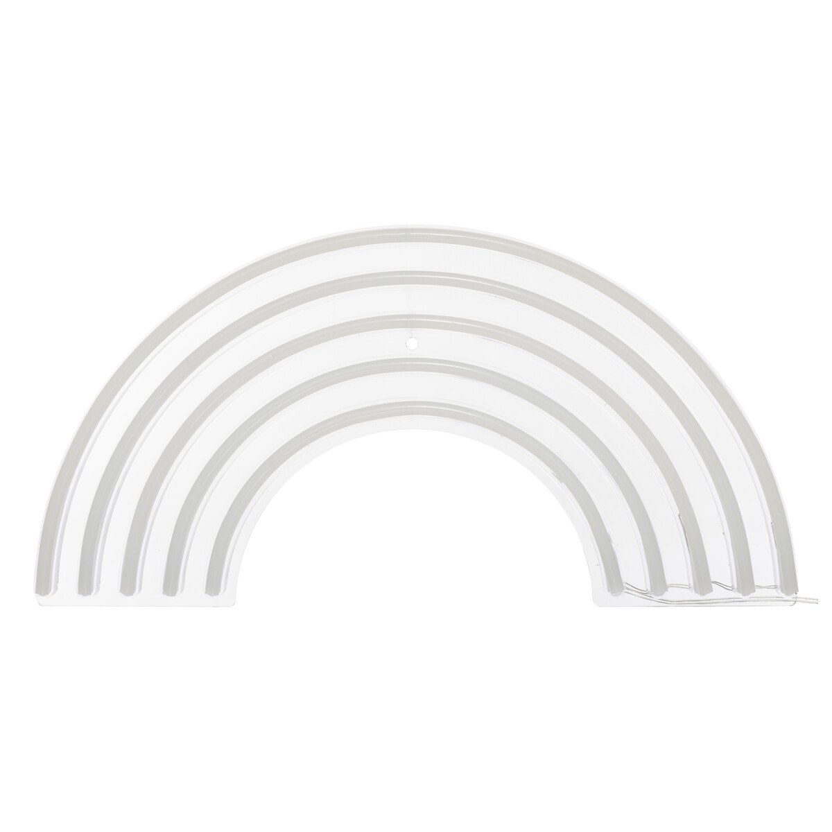 Decoração de mural led Neon arco-iris