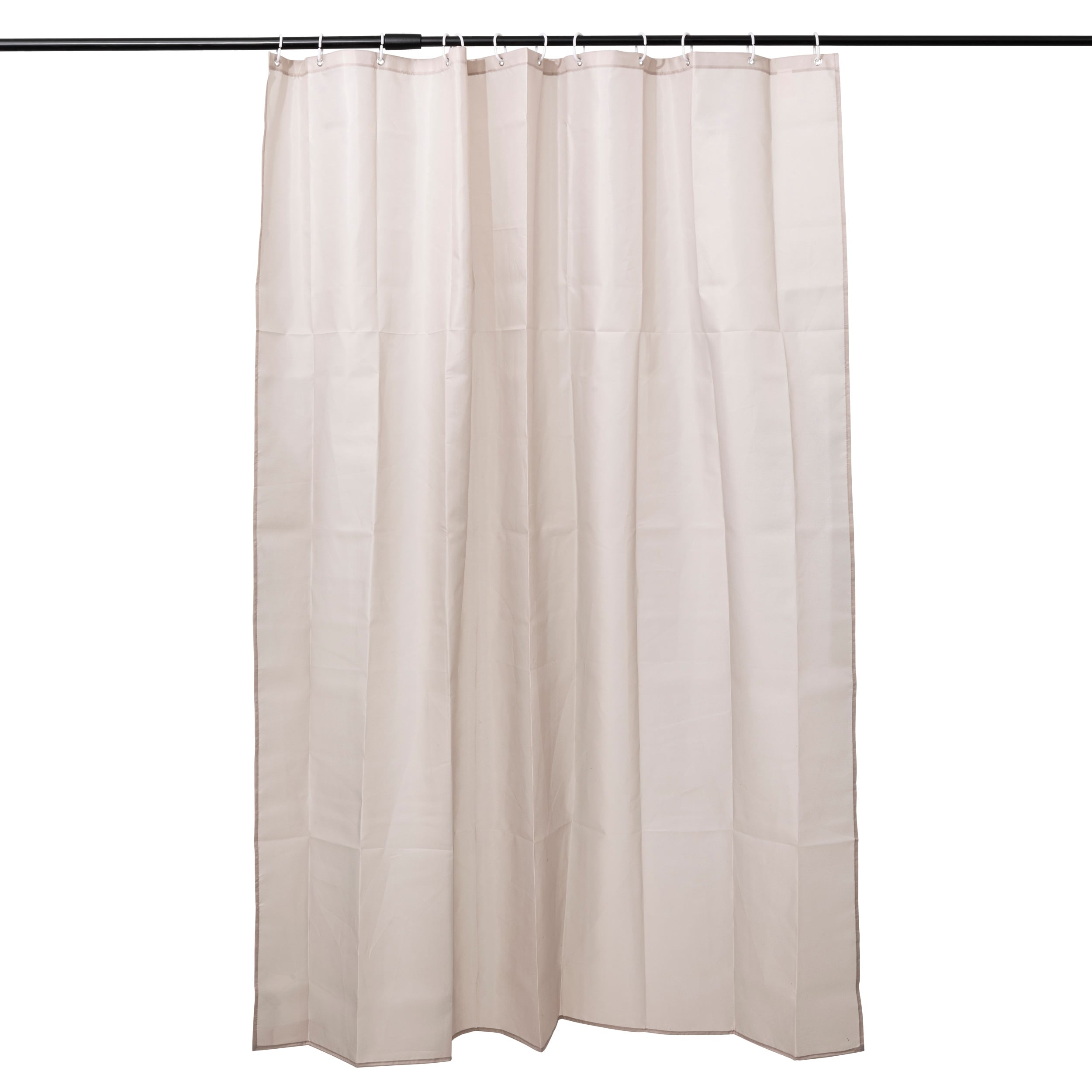 Cortina de banho cor linho 180x200cm