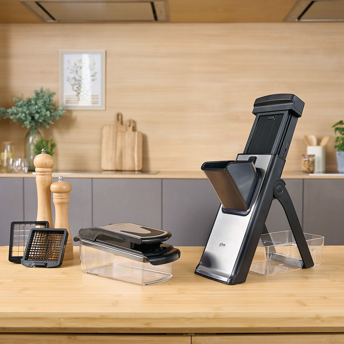 Cortador de legumes SILVER PRO preto