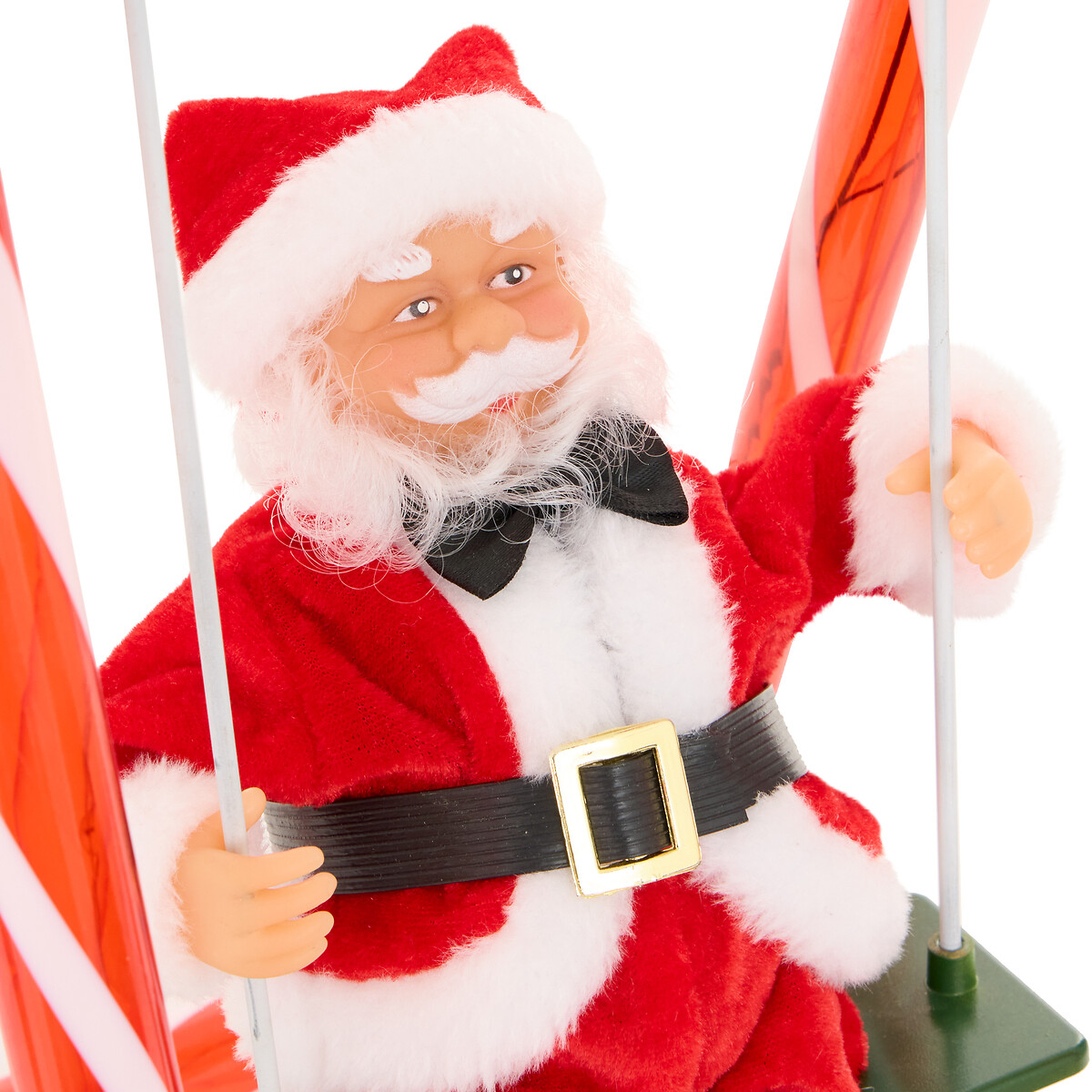 Figura decorativa de Pai Natal com 25 LEDs