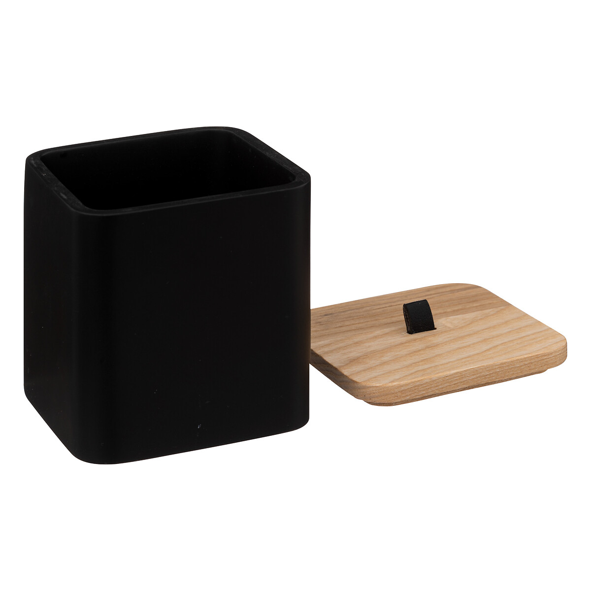 Pote para algod&atilde;o NATUREO preto