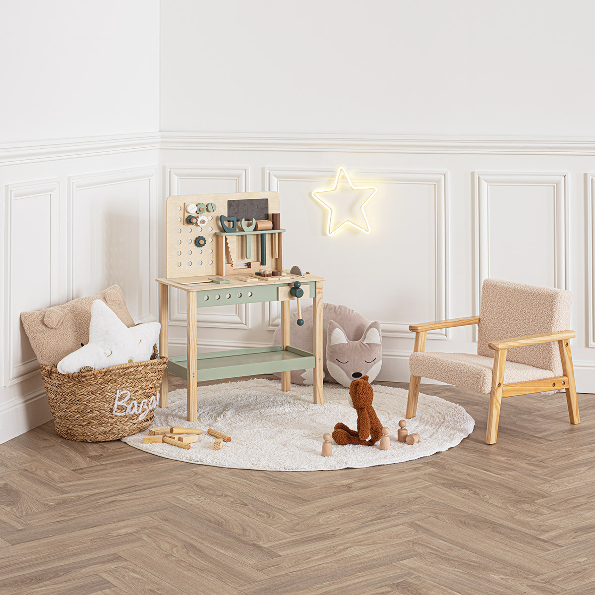 Bancada bricolage MONTESSORI