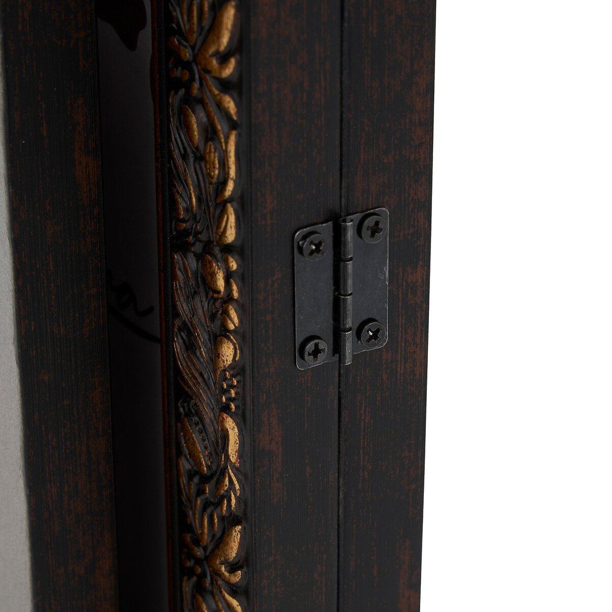 Multimoldura para 3 fotos BELISSIMA preta