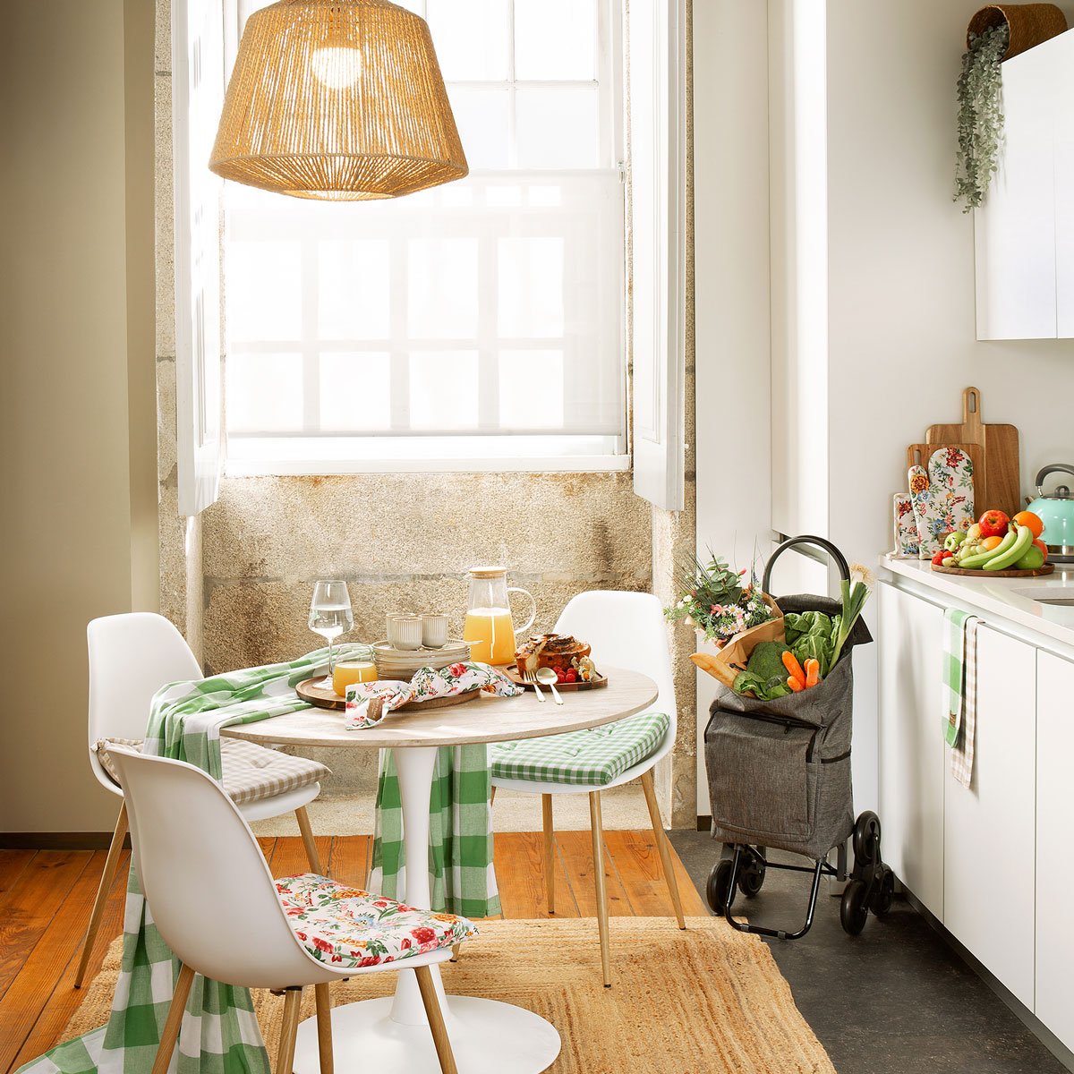 Mesa de jantar ELIAS redonda 102cm