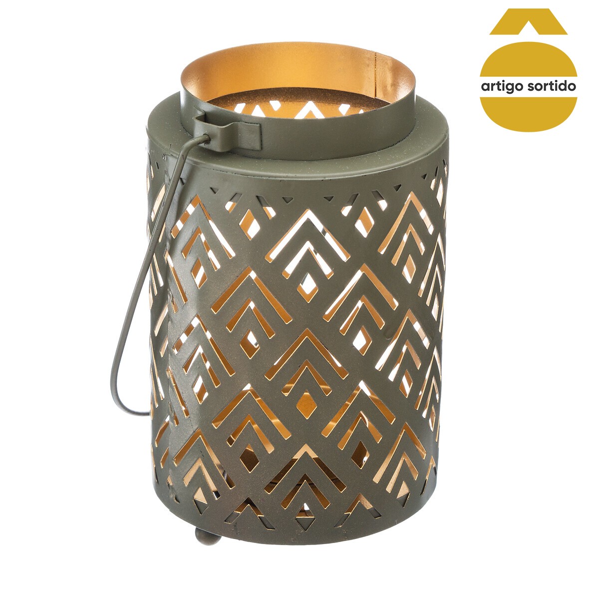 Lanterna AOP em metal