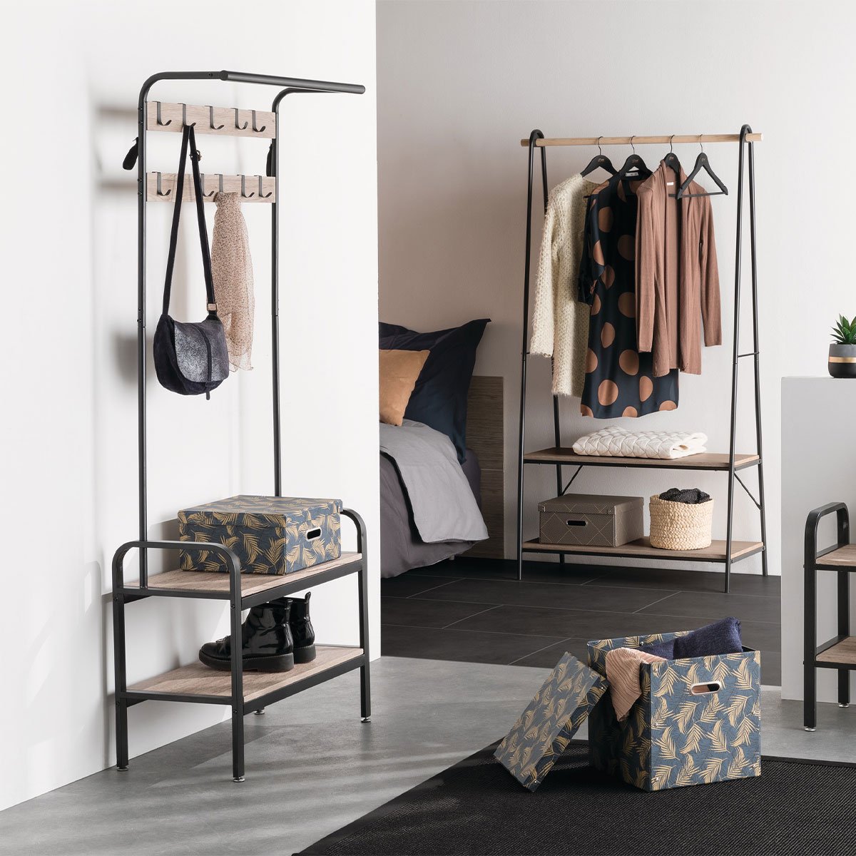 Cavalete com sapateira JANO 165cm