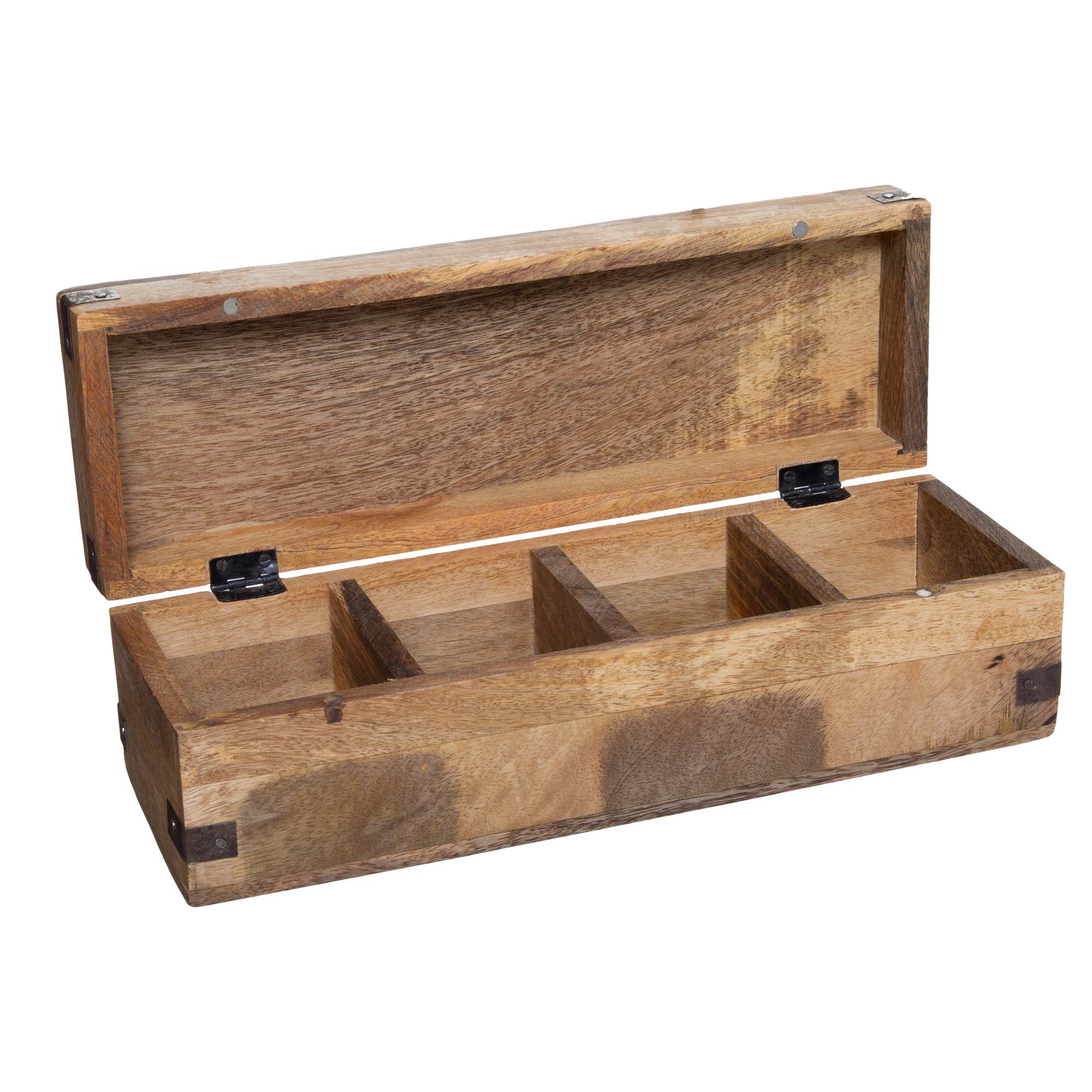 Caixa para ch&aacute; mangoo 9,5x10,3x32cm