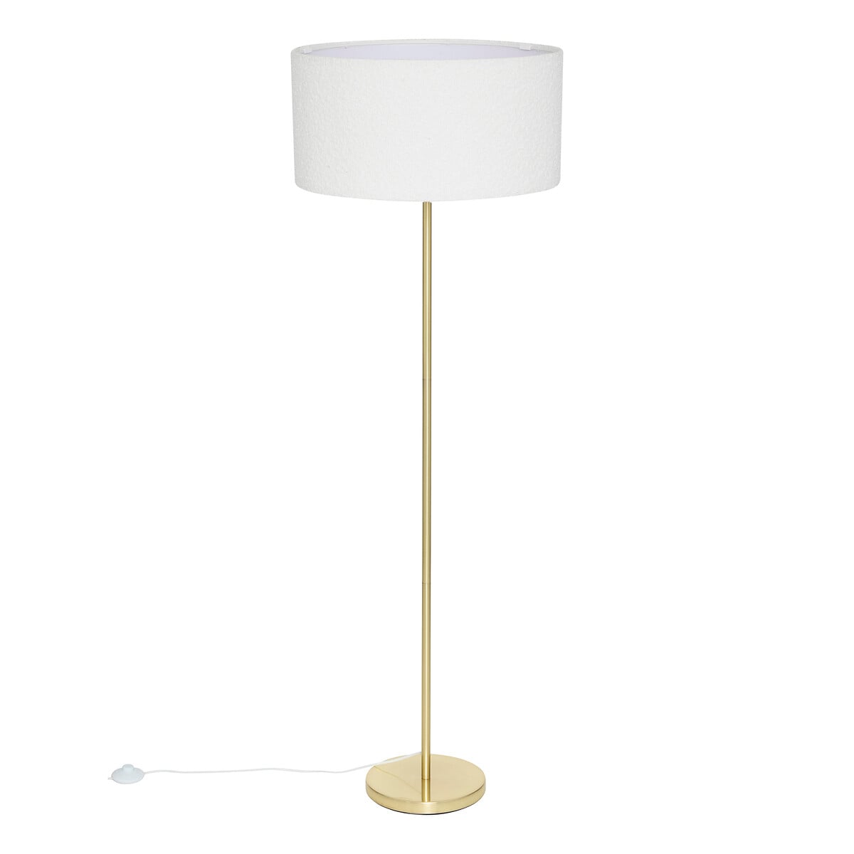 Abajour BELINE branco 50cm