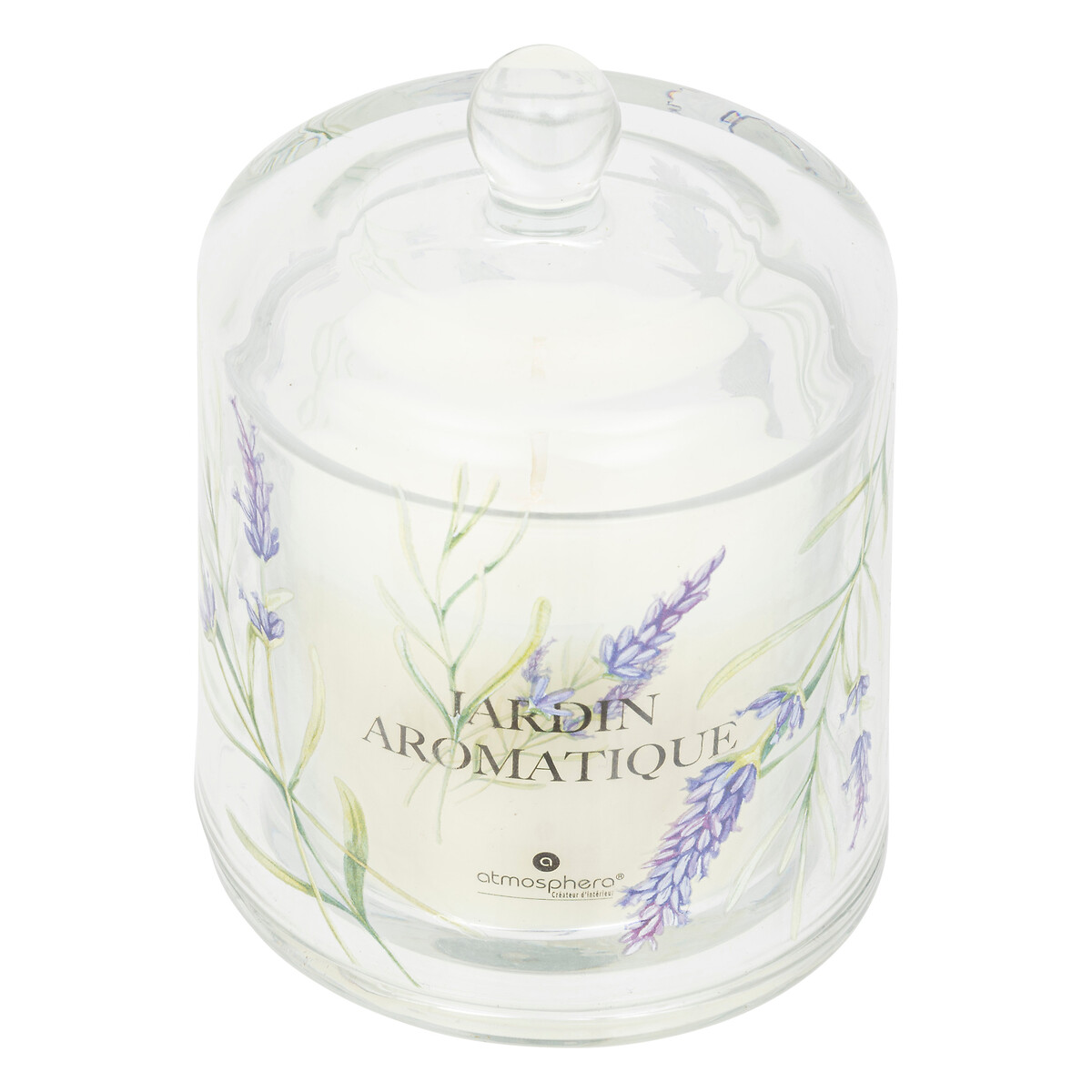 Vela perfumada em camp&acirc;nula de vidro 240g